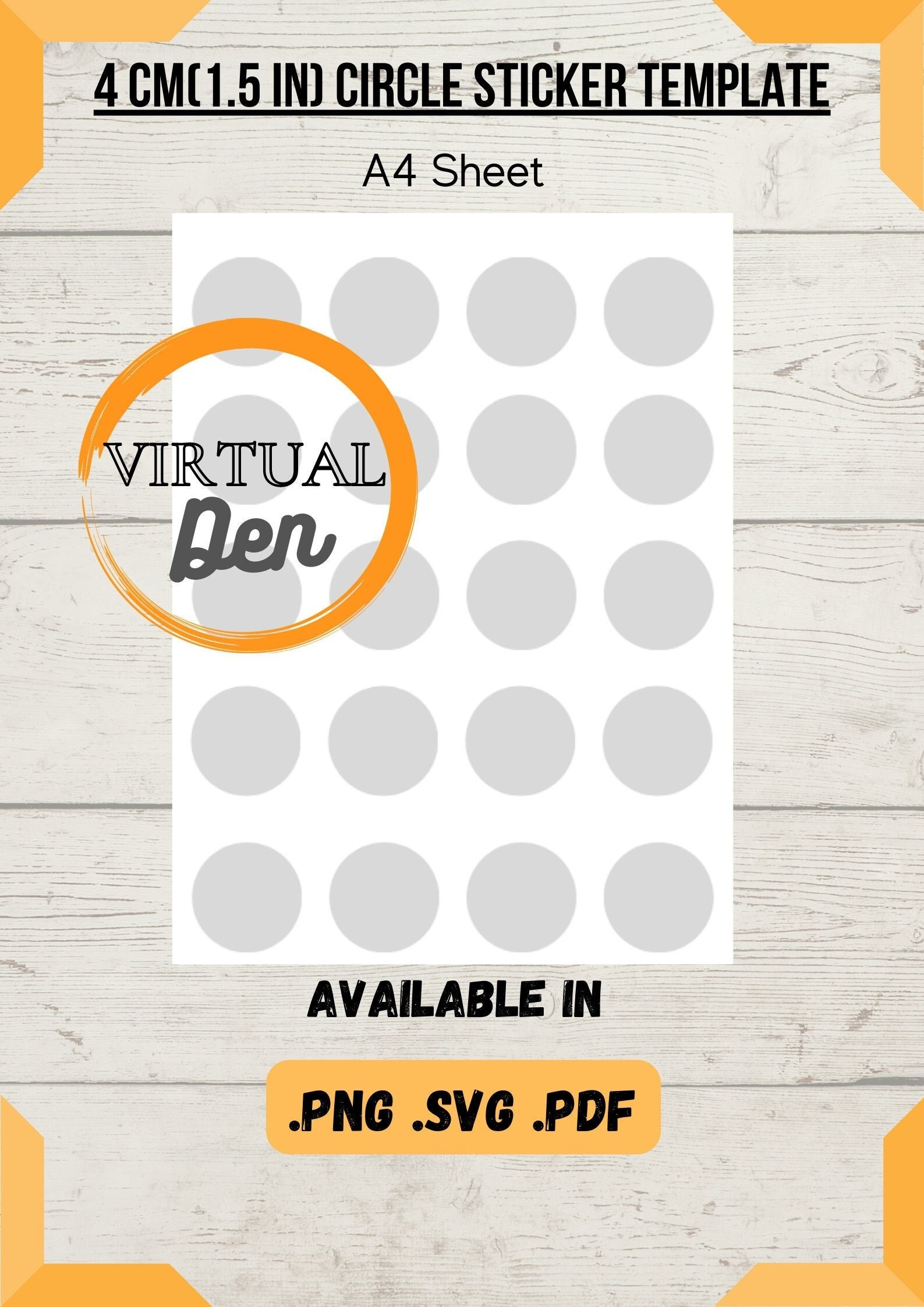 Free Printable 4 Inch Circle Template