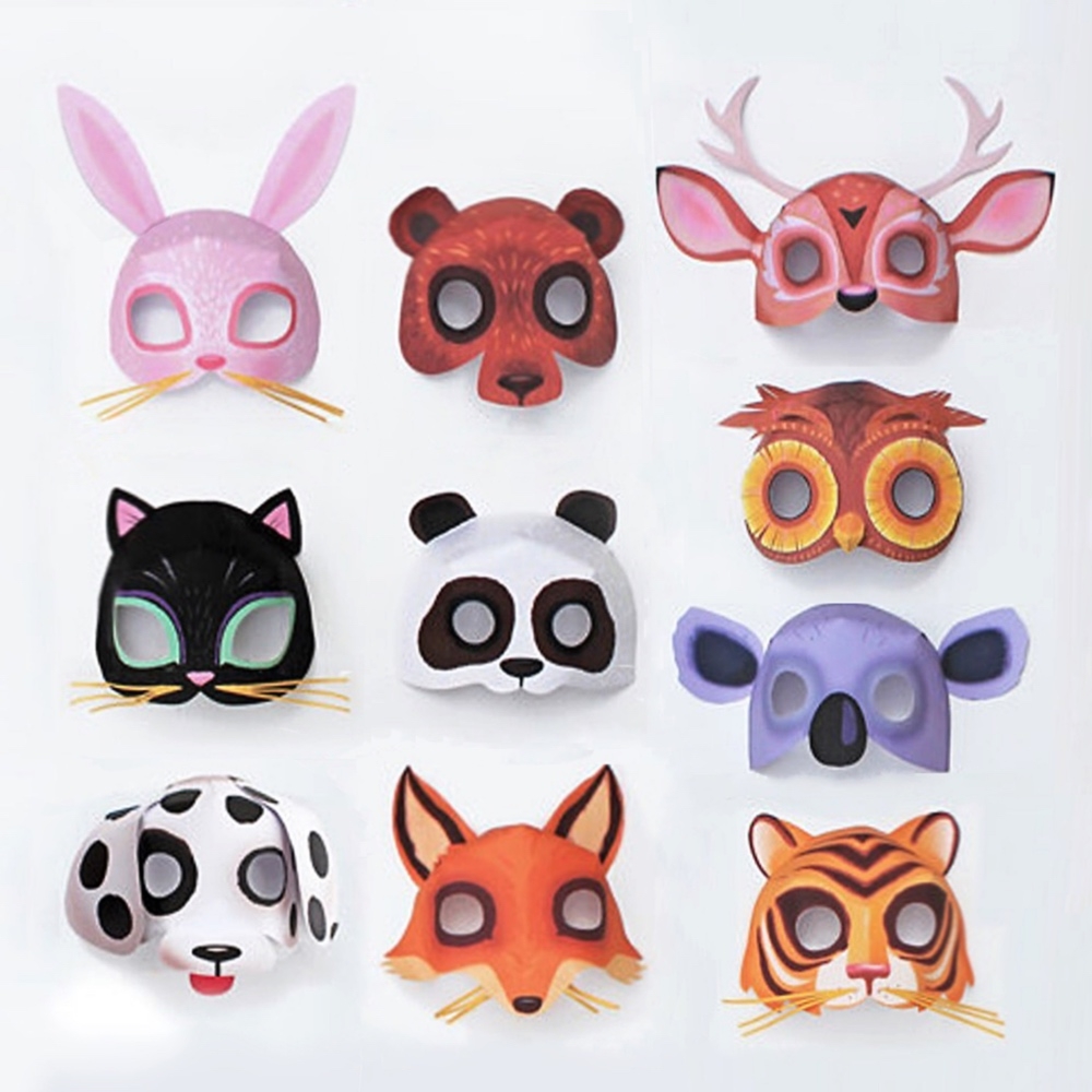 Free Printable Animal Masks Templates