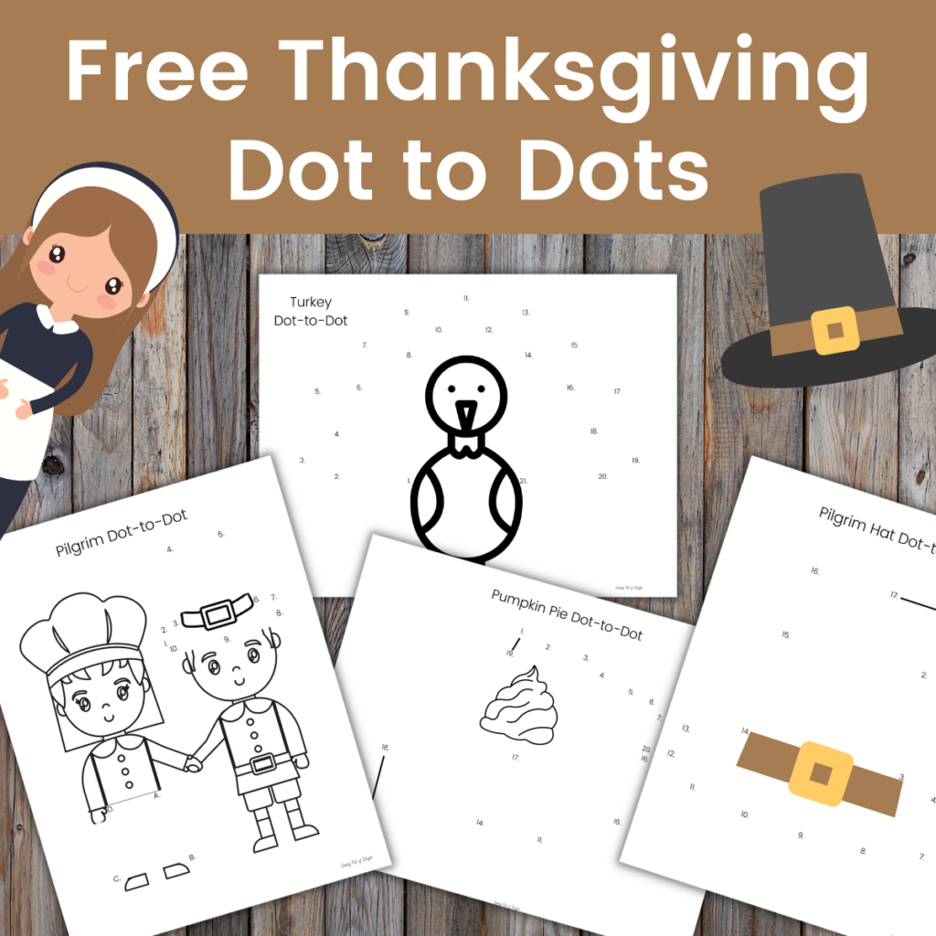 12 Free Pilgrim Printables For Kids 4 Is So Cute 