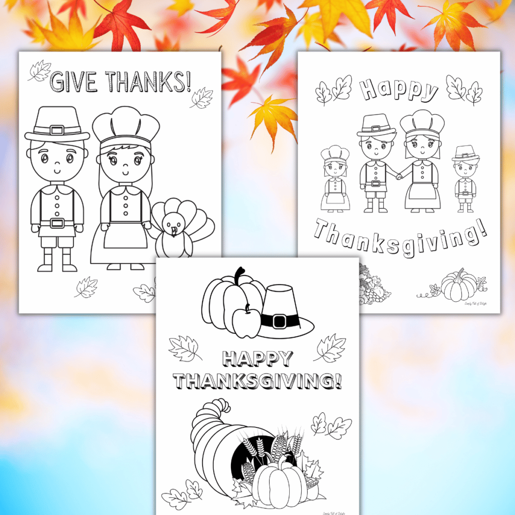 12 Free Pilgrim Printables For Kids 4 Is So Cute 