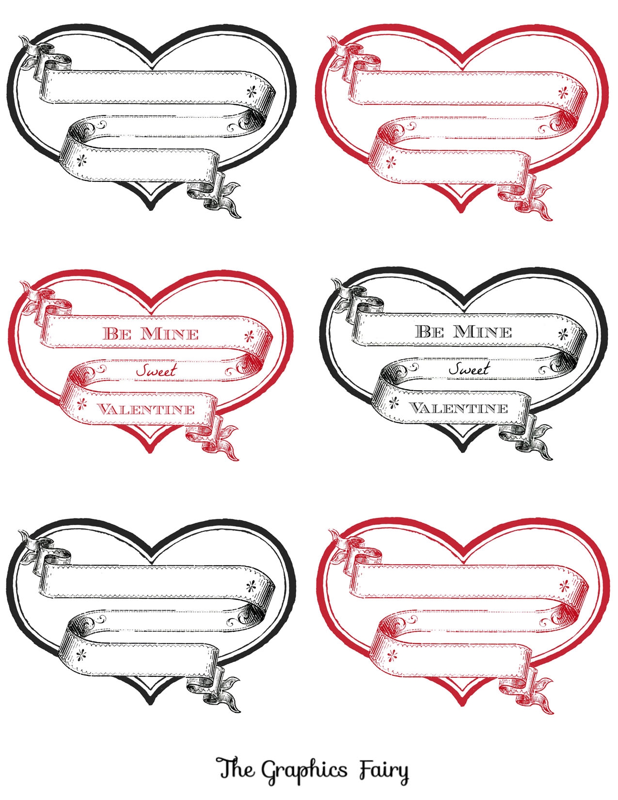 12 Printable Valentine Heart Images The Graphics Fairy 12 Printable Valentine Heart Images The Graphics Fairy