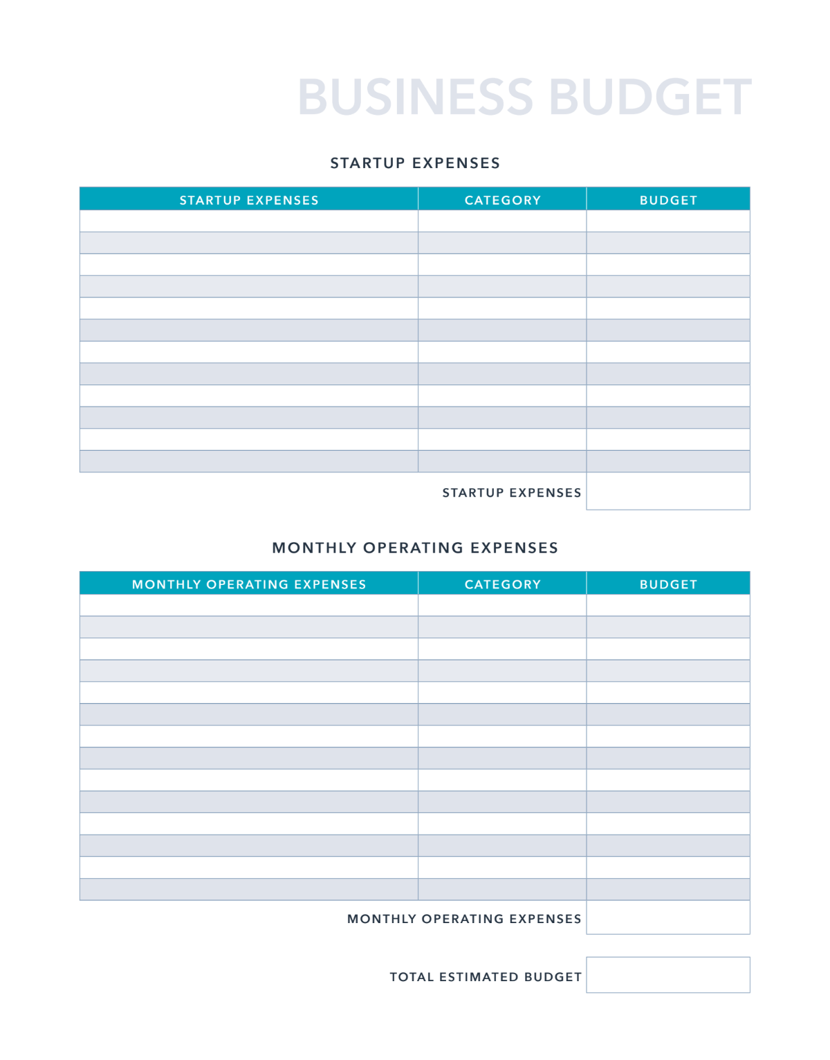 Free Business Templates Printable Free Business Templates Printable