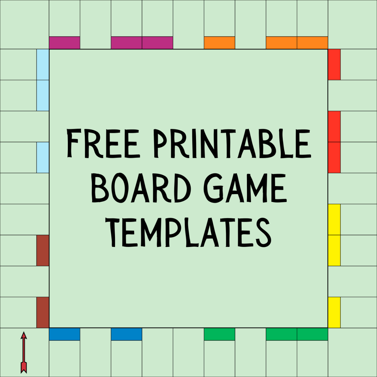14 Free Printable Board Game Templates HubPages