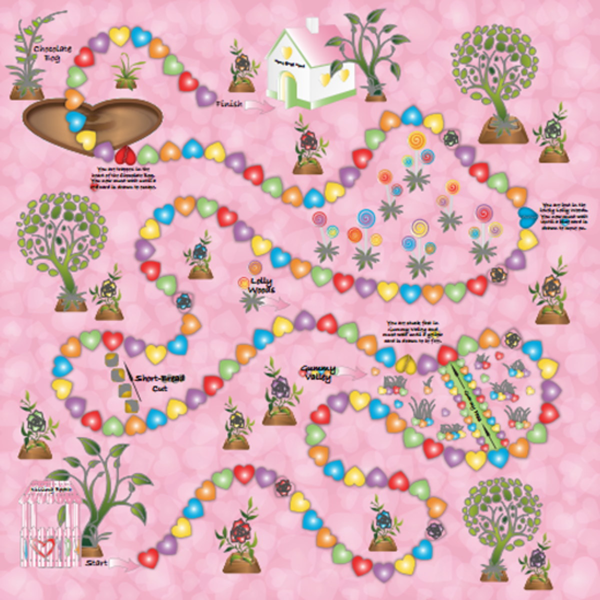 Board Game Template Free Printable