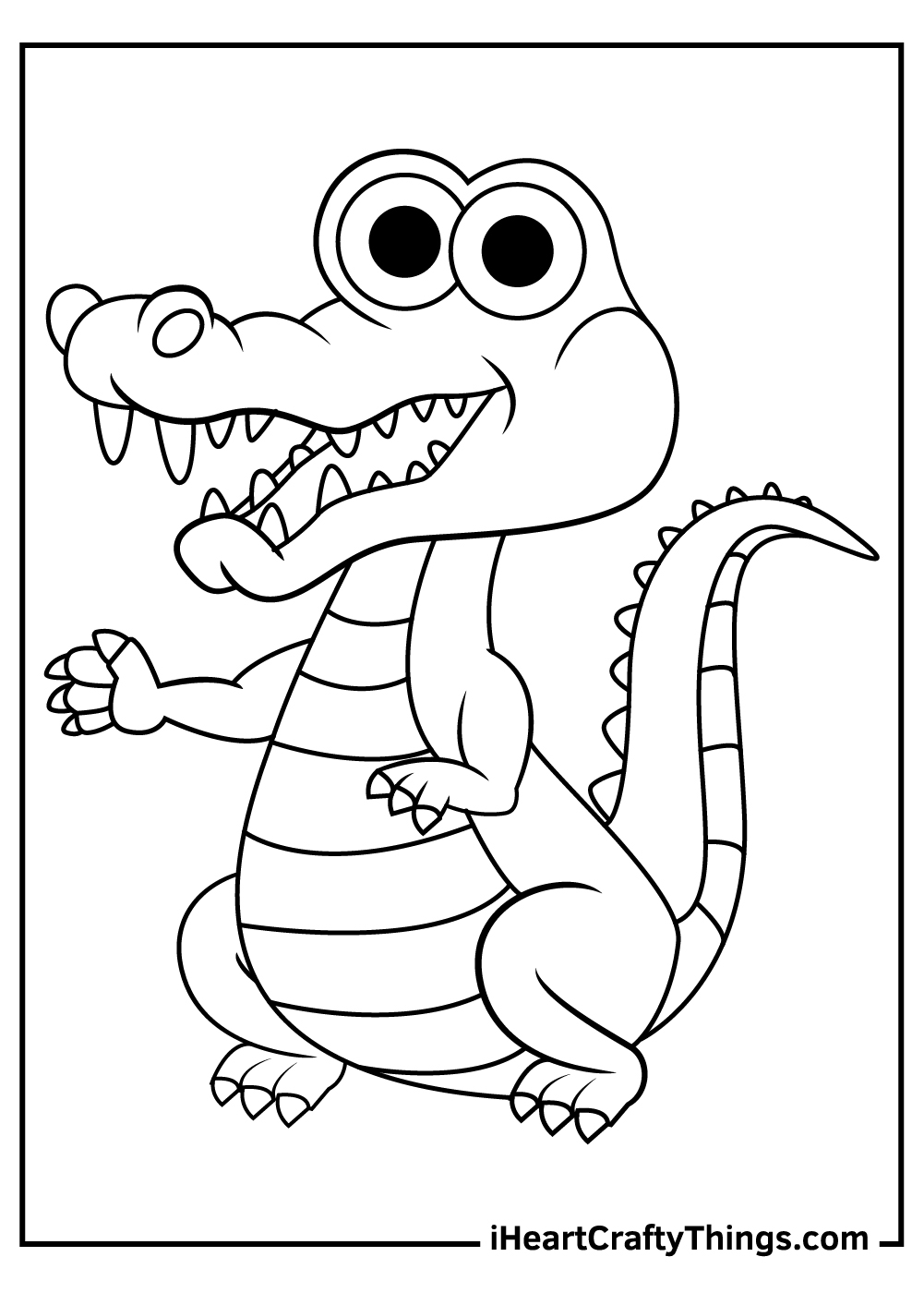 15 Alligator Coloring Pages Free Printables For Kids 