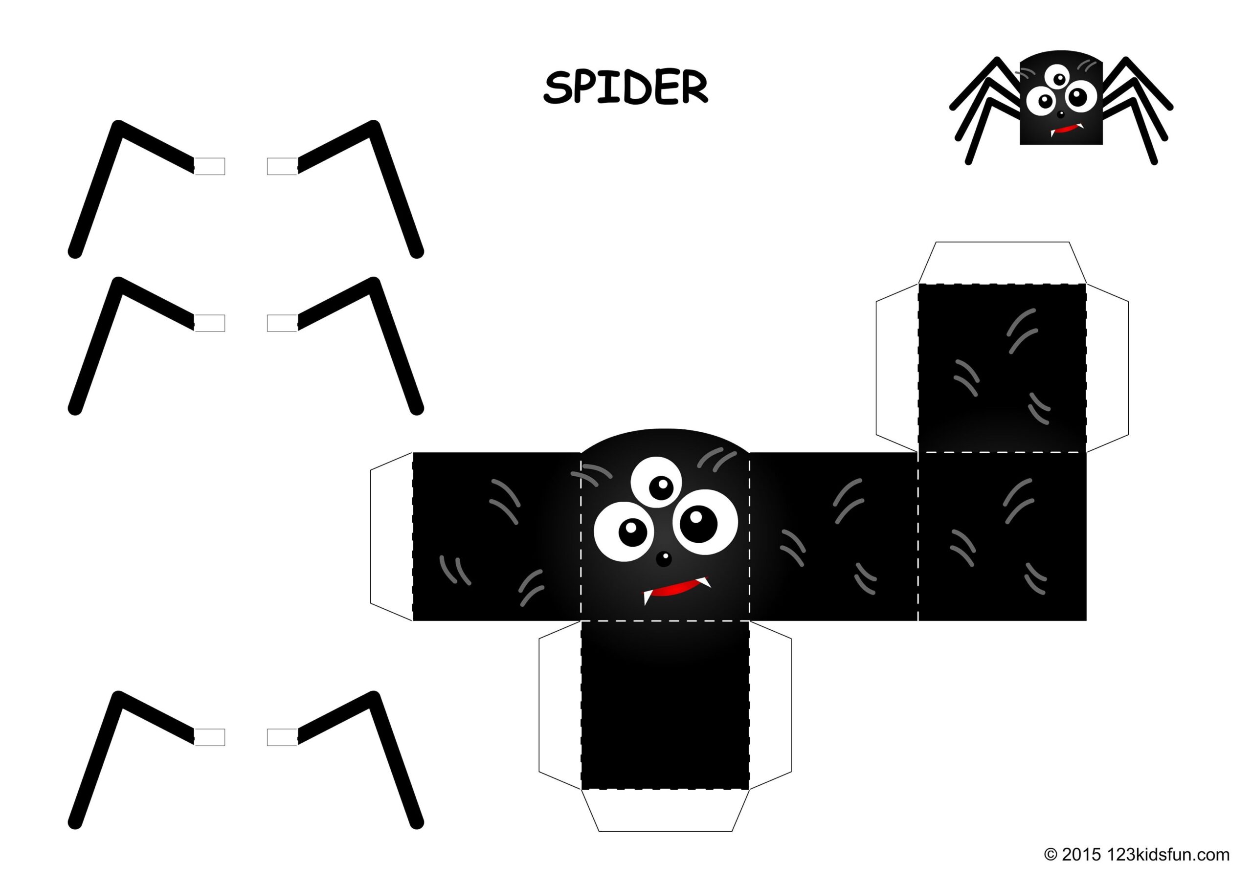 17 Free Halloween Papercraft Ideas Halloween Paper Crafts 