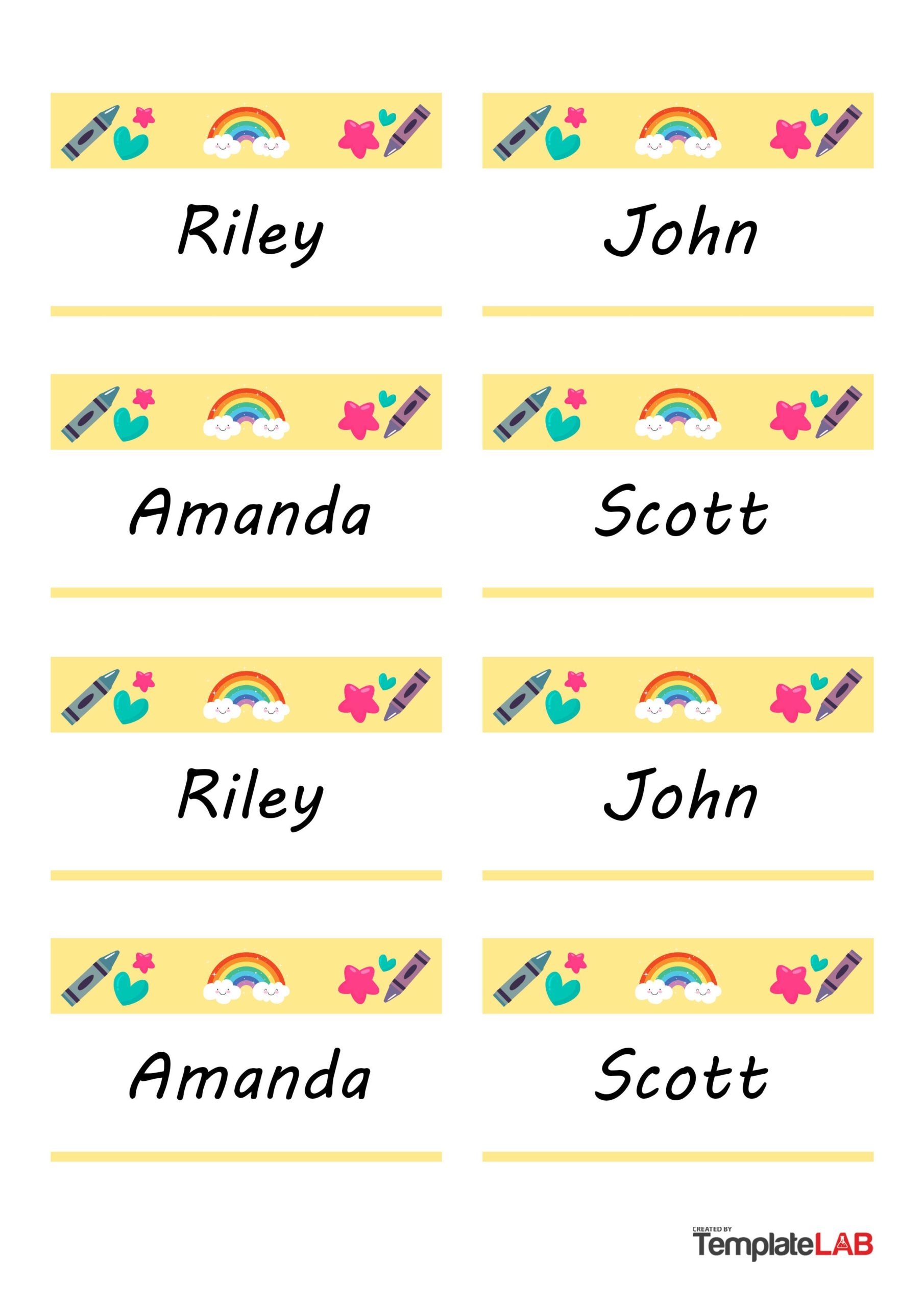 19 Editable Name Tag U0026 Name Badge Templates Free