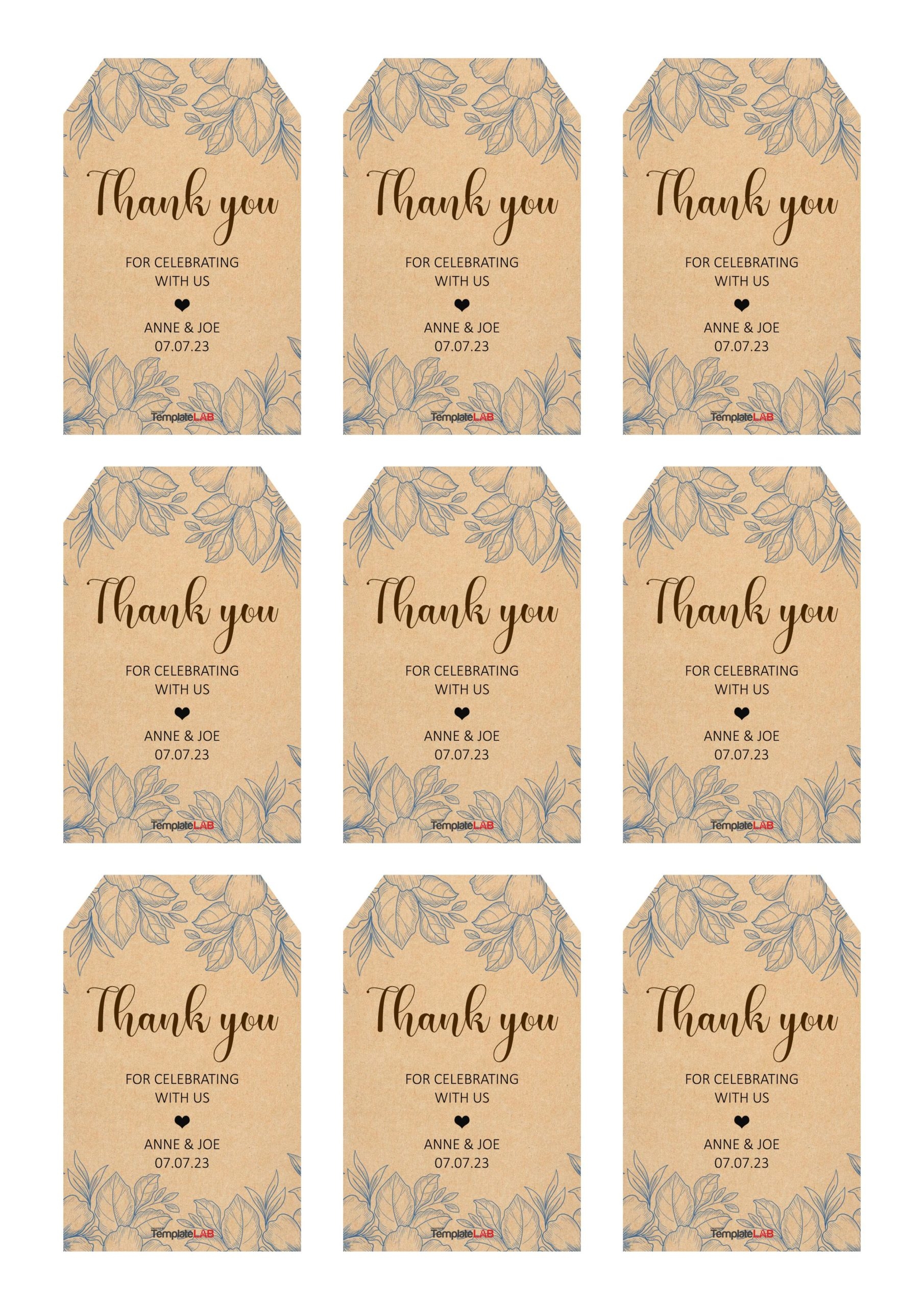 19 Free Editable Gift Tag Templates Word PPTX PSD  19 Free Editable Gift Tag Templates Word PPTX PSD