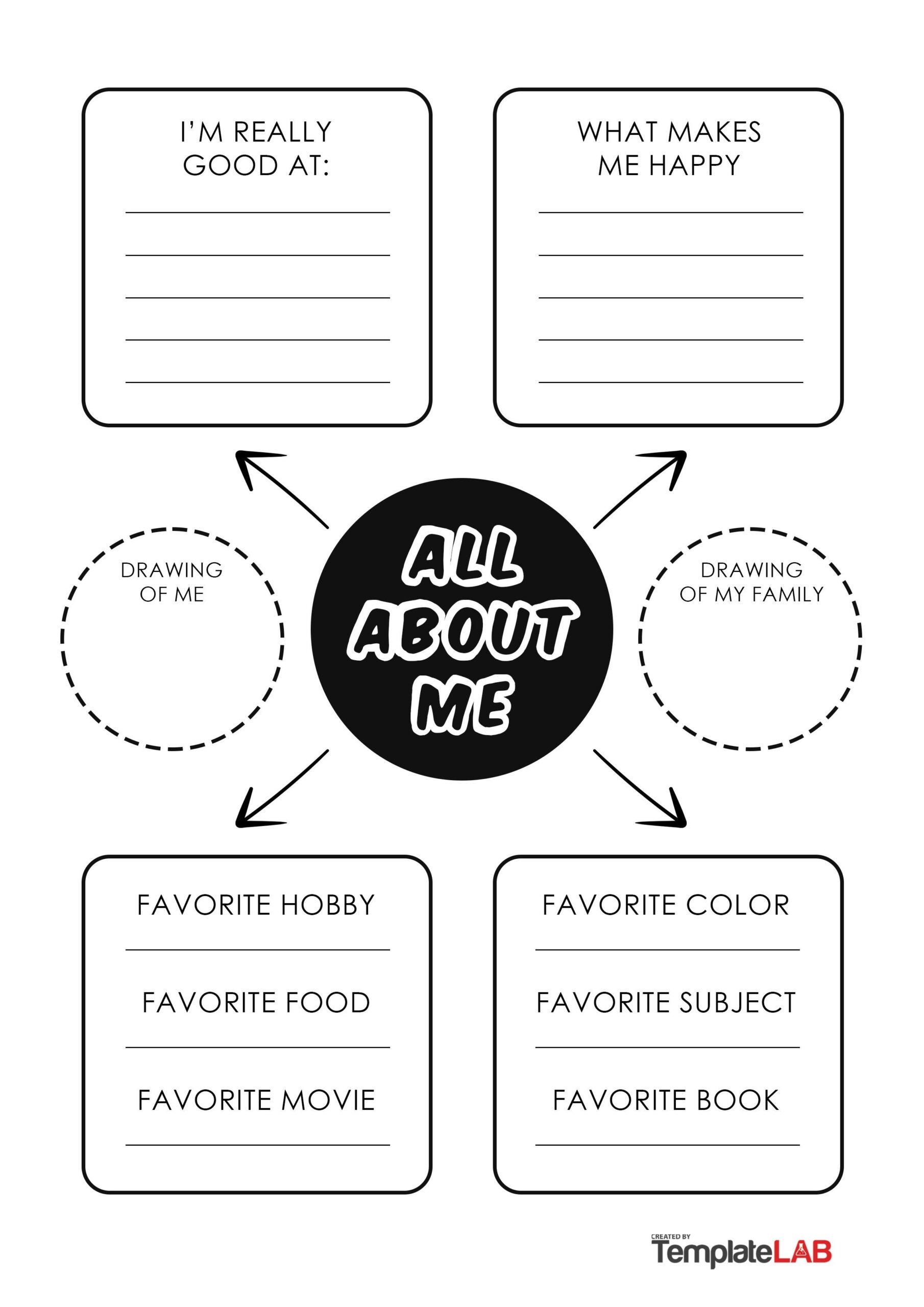 19 Printable All About Me Templates FREE TemplateLab 19 Printable All About Me Templates FREE TemplateLab