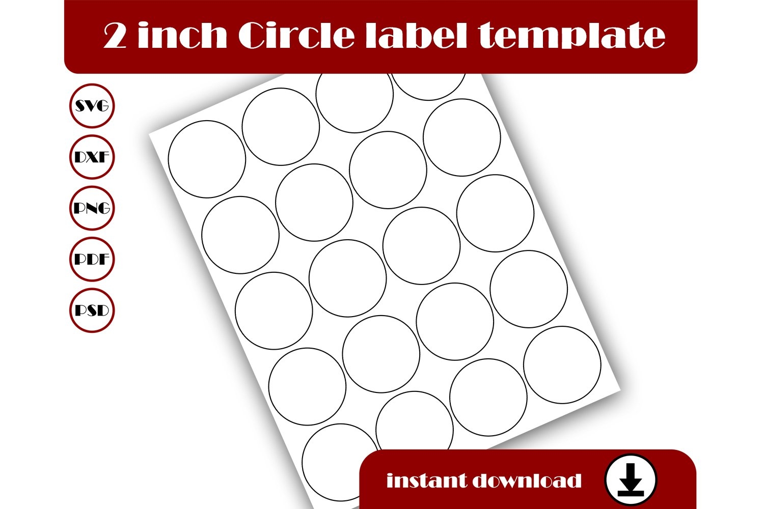 Free 2 Inch Circle Template Printable Free 2 Inch Circle Template Printable