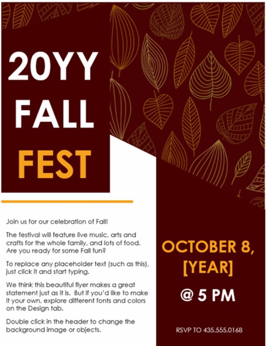 Free Printable Flyers Template Free Printable Flyers Template