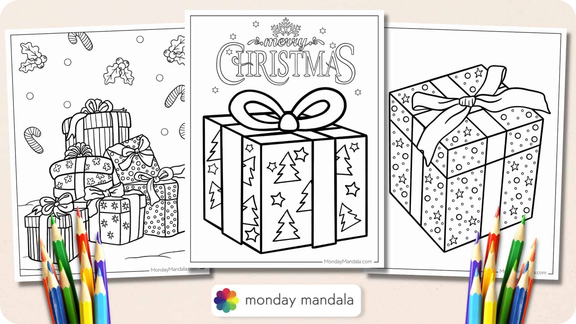 20 Christmas Present Coloring Pages Free PDF Printables 20 Christmas Present Coloring Pages Free PDF Printables