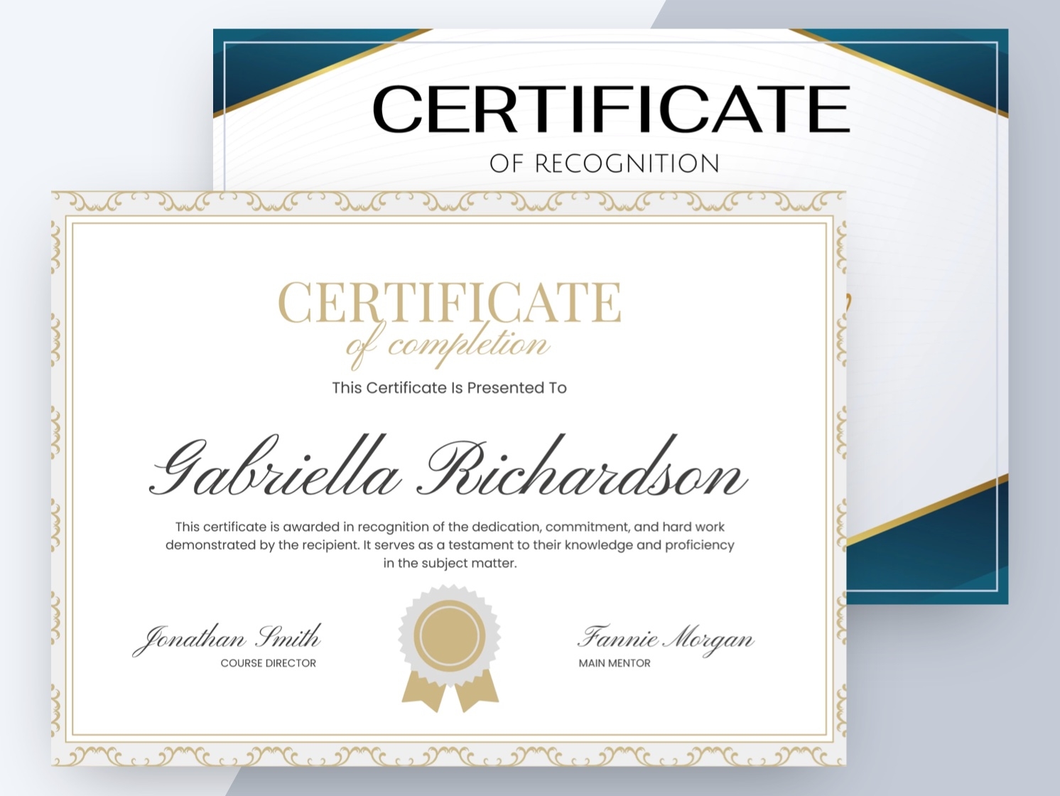 Free Printable Certificate Template