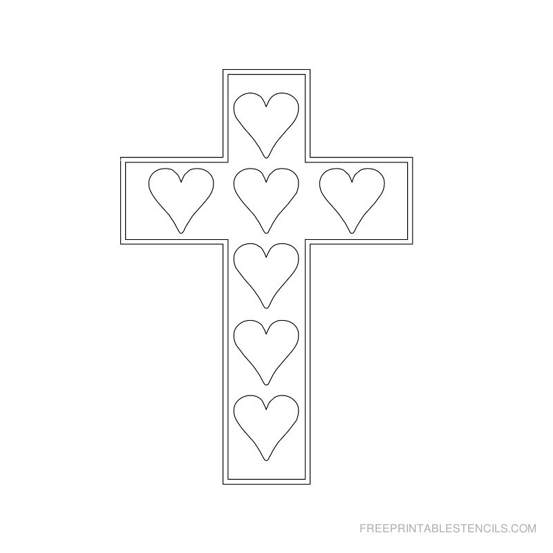 26 Free Printable Cross Stencils