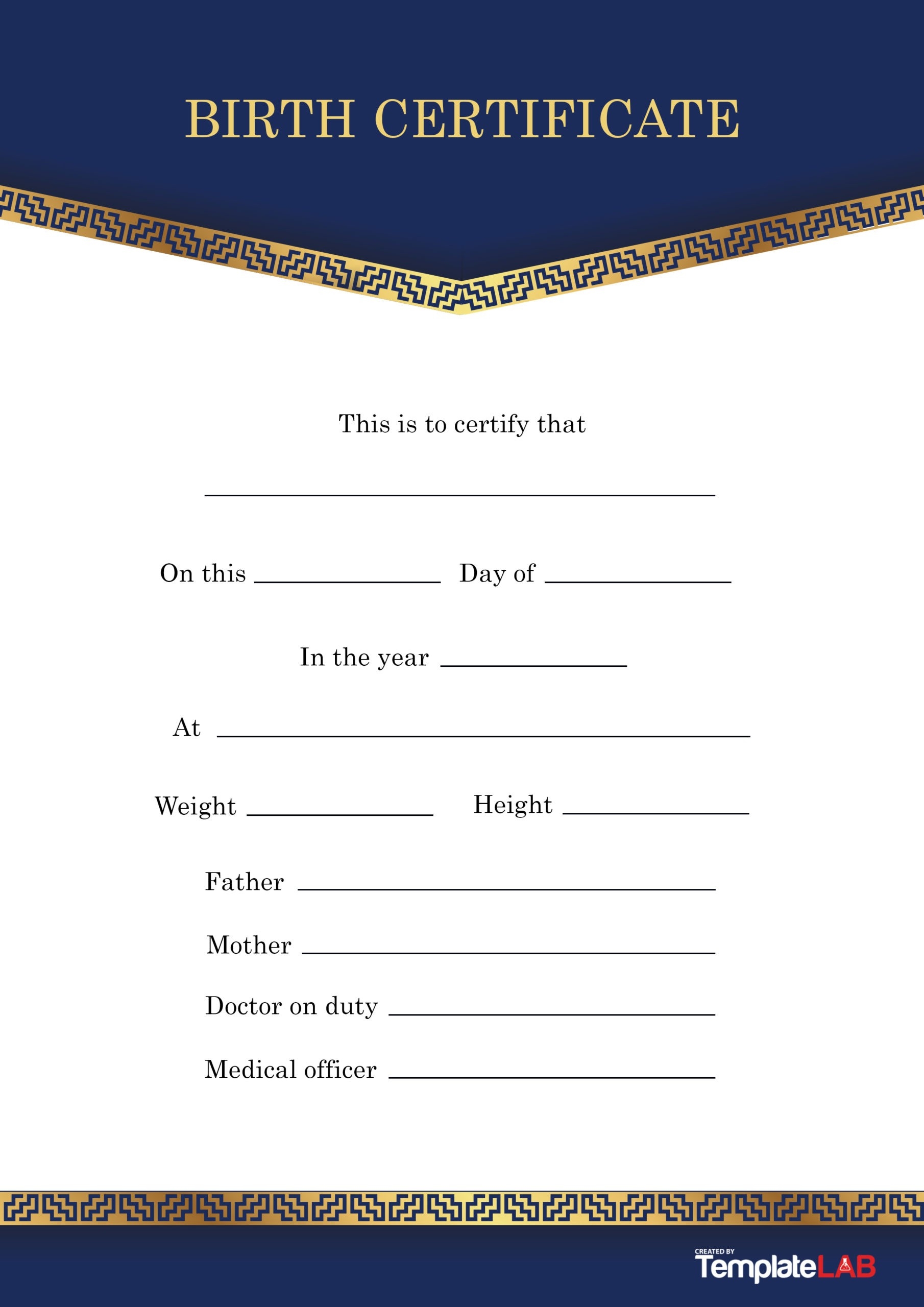 27 Birth Certificate Templates Word PPT U0026 PDF TemplateLab