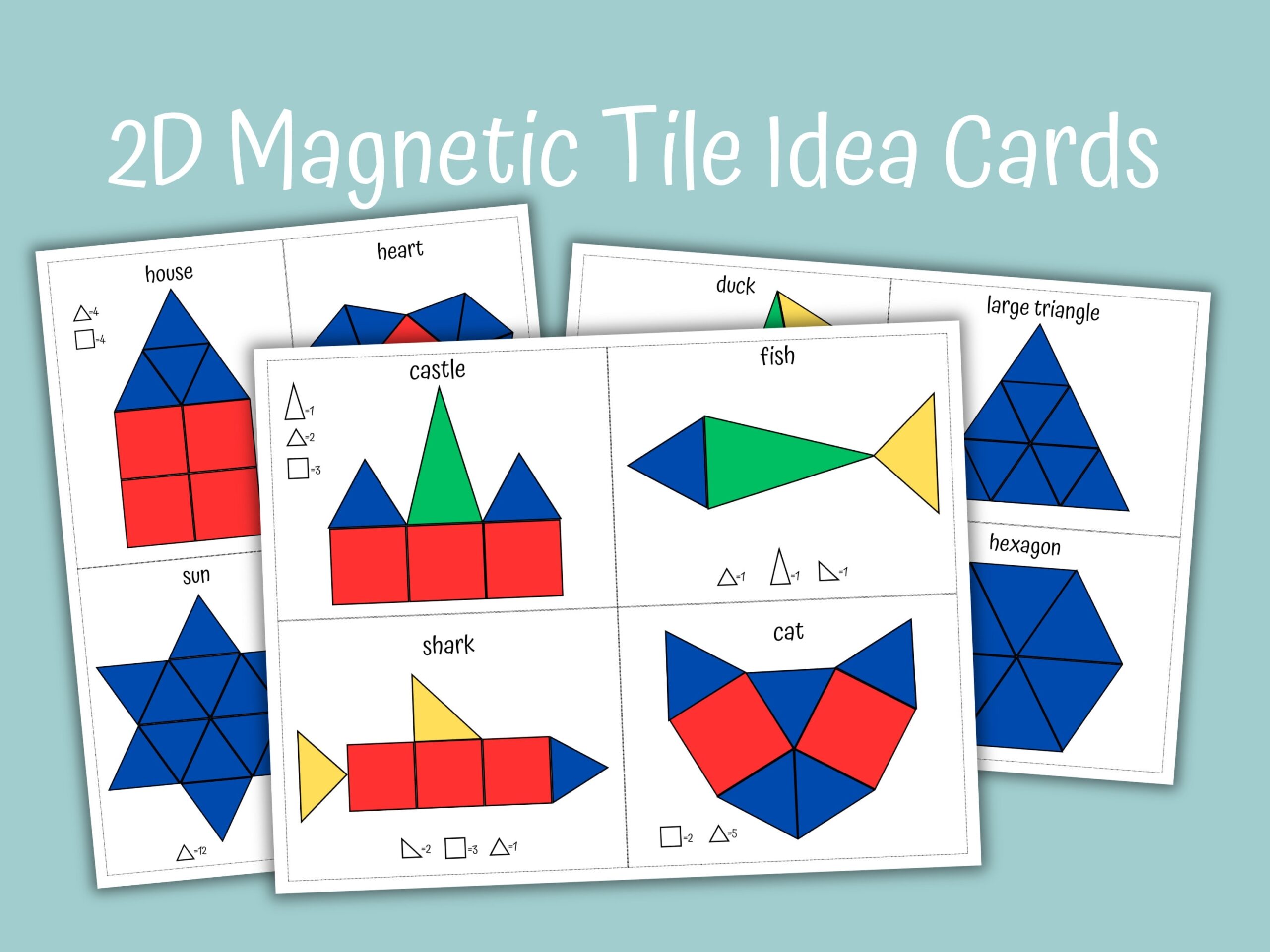 Free Printable Template Magna Tiles Printables