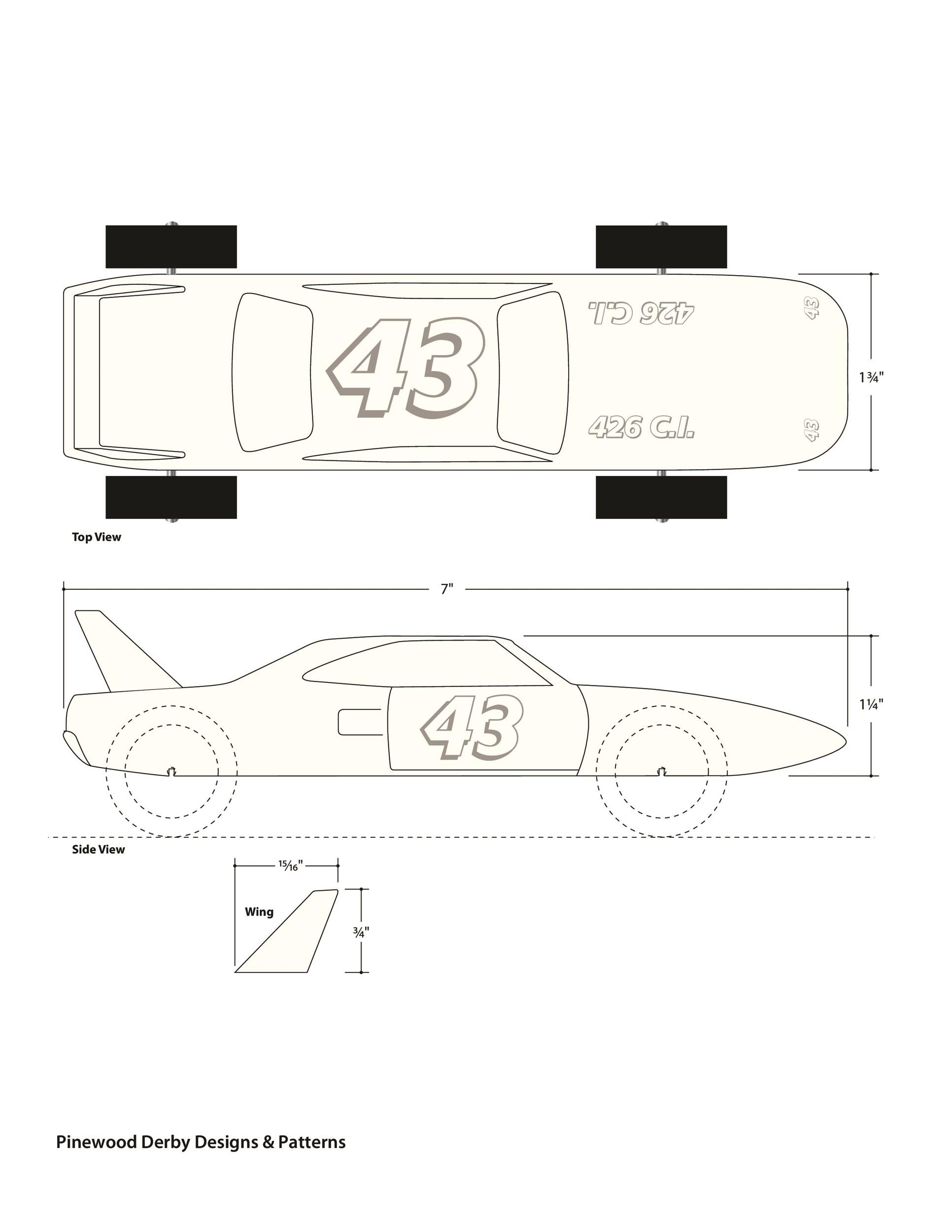 39 Awesome Pinewood Derby Car Designs U0026 Templates TemplateLab