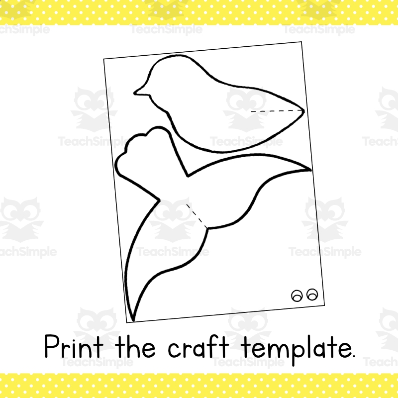 Free Printable 3d Bird Template Free Printable 3d Bird Template