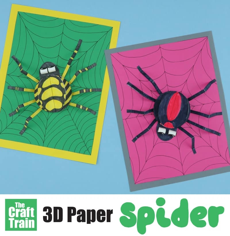 Free Printable Spider Craft Template