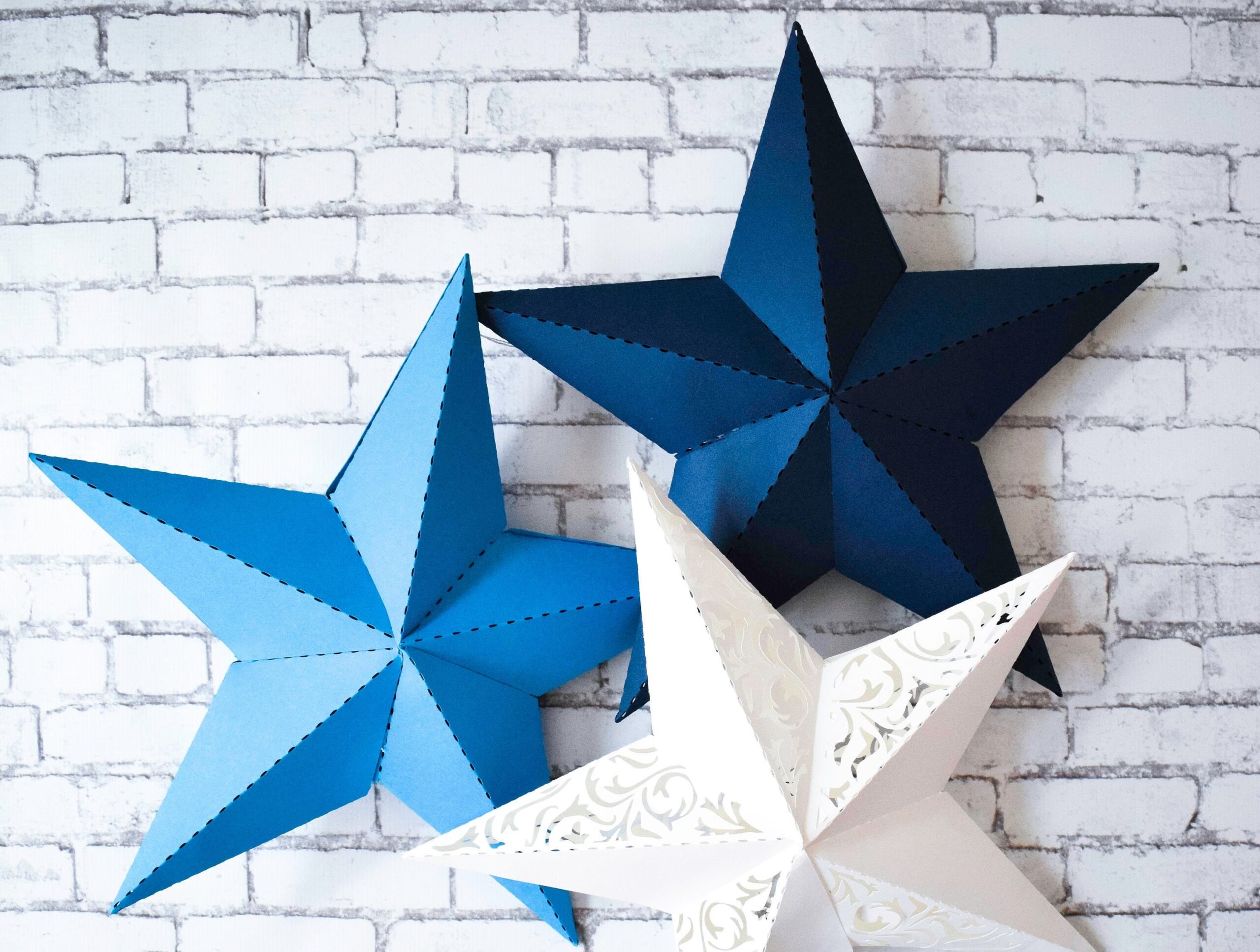 Free Printable 3d Star Template Printable