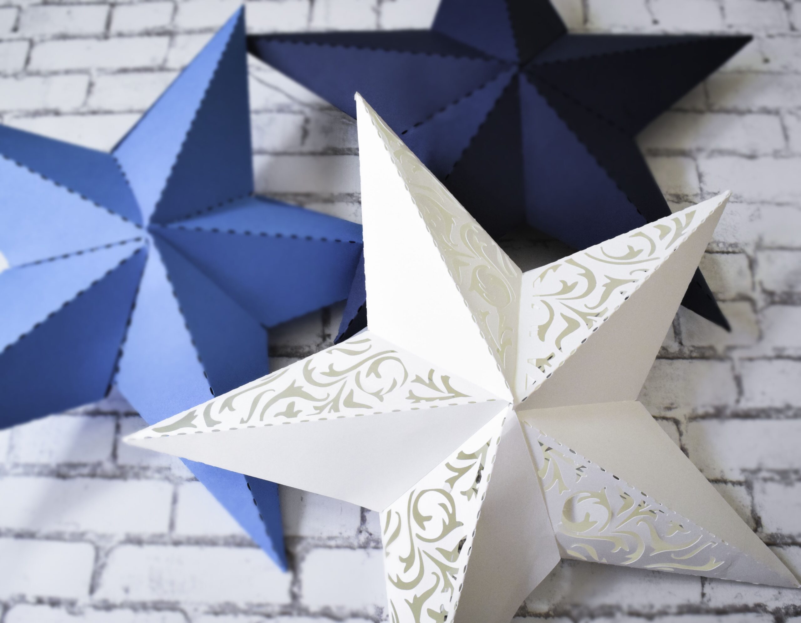 3D Paper Star Template Paper Star Instructions And Free Template