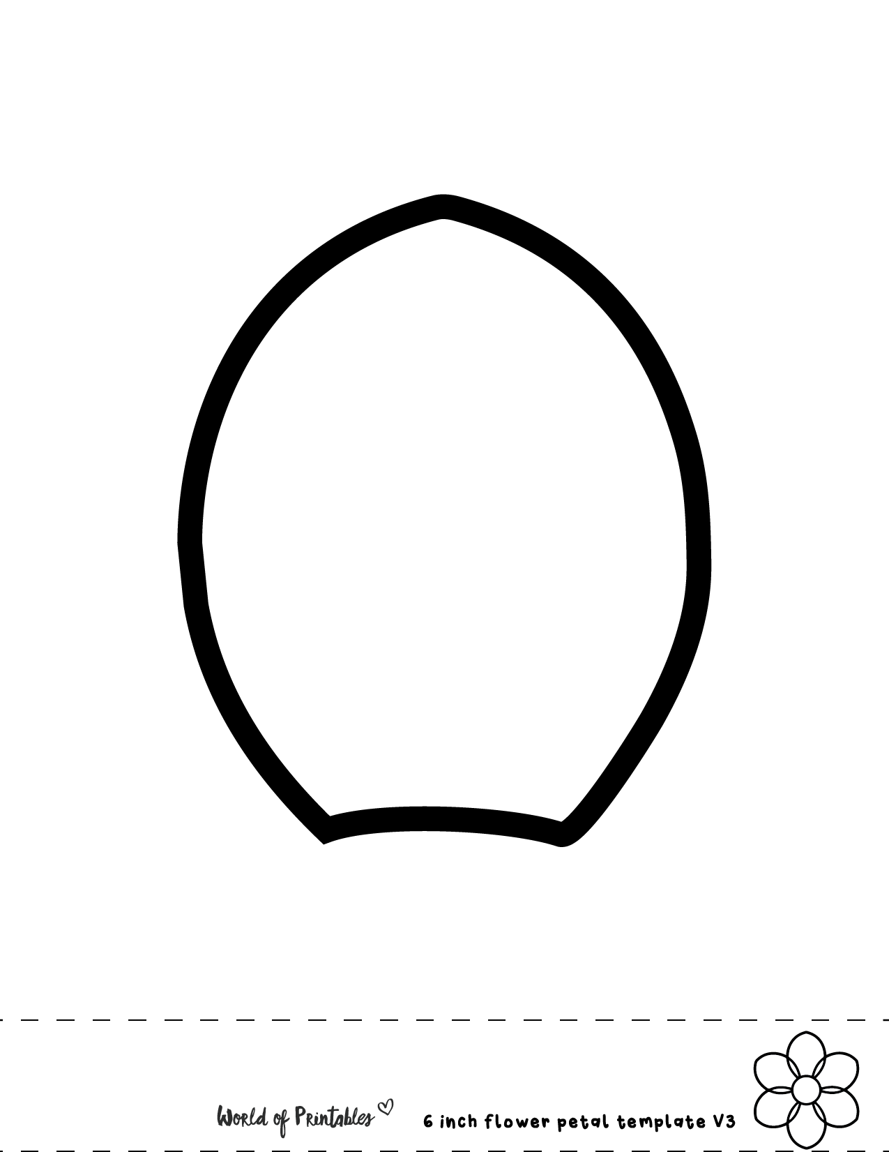 40 Flower Petal Templates World Of Printables