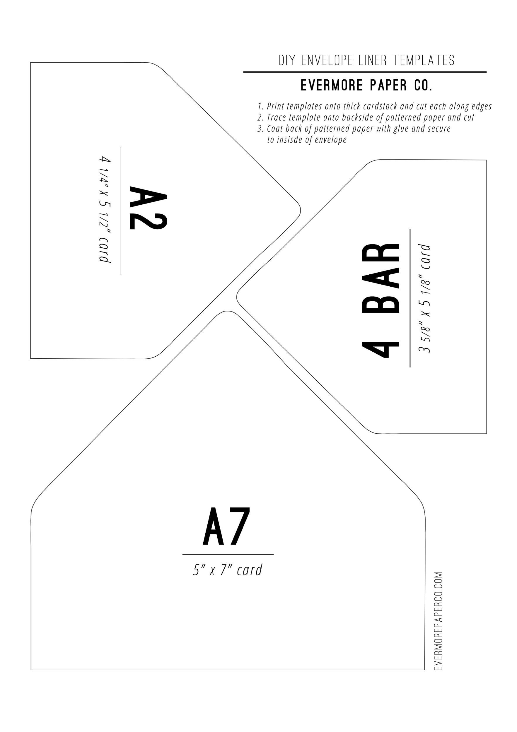 40 FREE Envelope Templates Word PDF TemplateLab