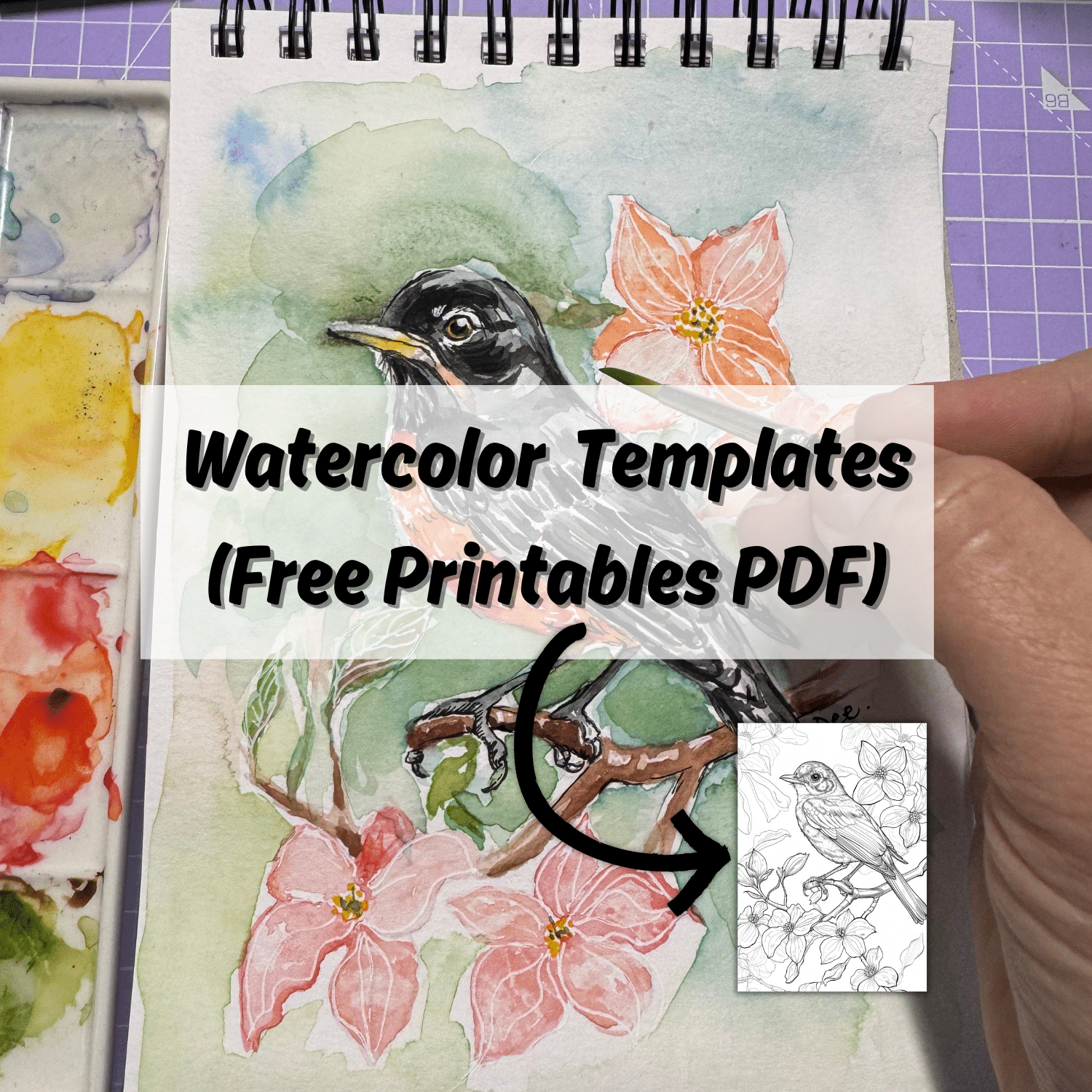 40 FREE Printable Stencils For Watercolor Painting Artsydee Drawing Painting Craft U0026 Creativity