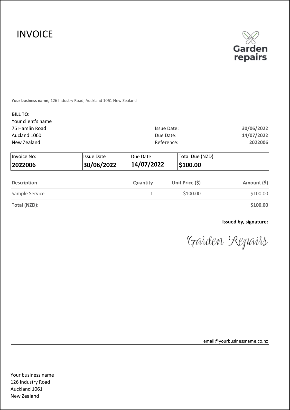 44 Blank Invoice Template Page 3 Free To Edit Download U0026 Print Worksheets Library