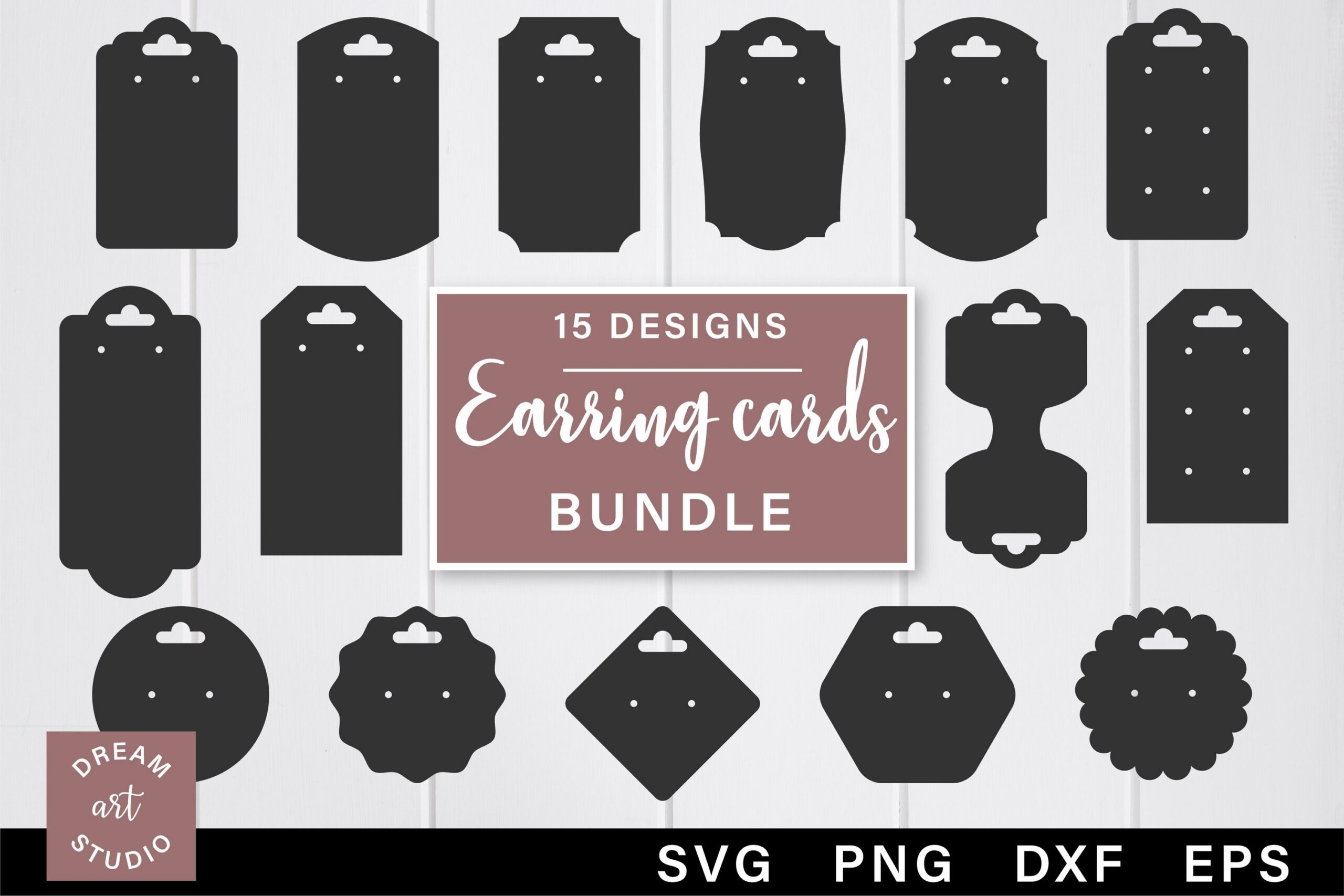 Free Printable Earring Template