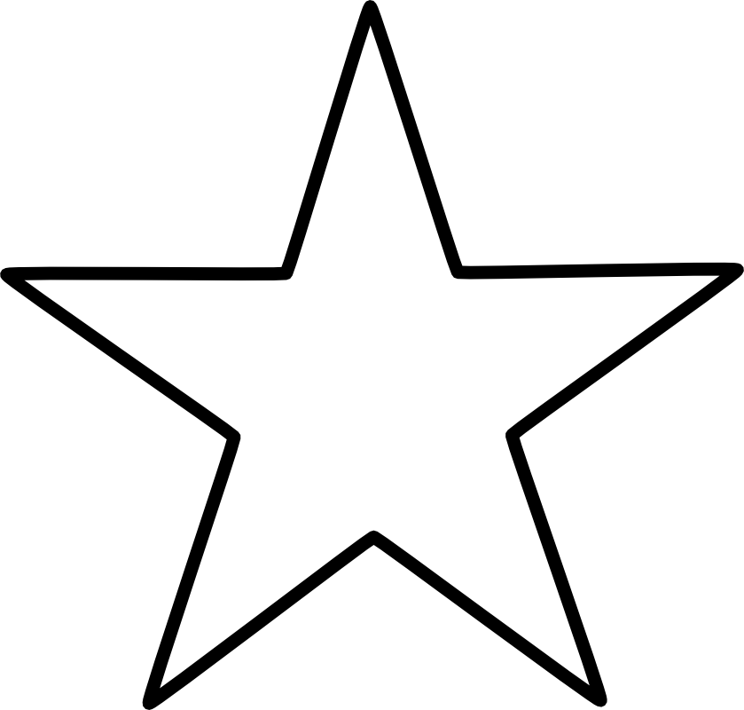 5 Free Star Templates To Make Different Sizes Printable Outlines Worksheets Library