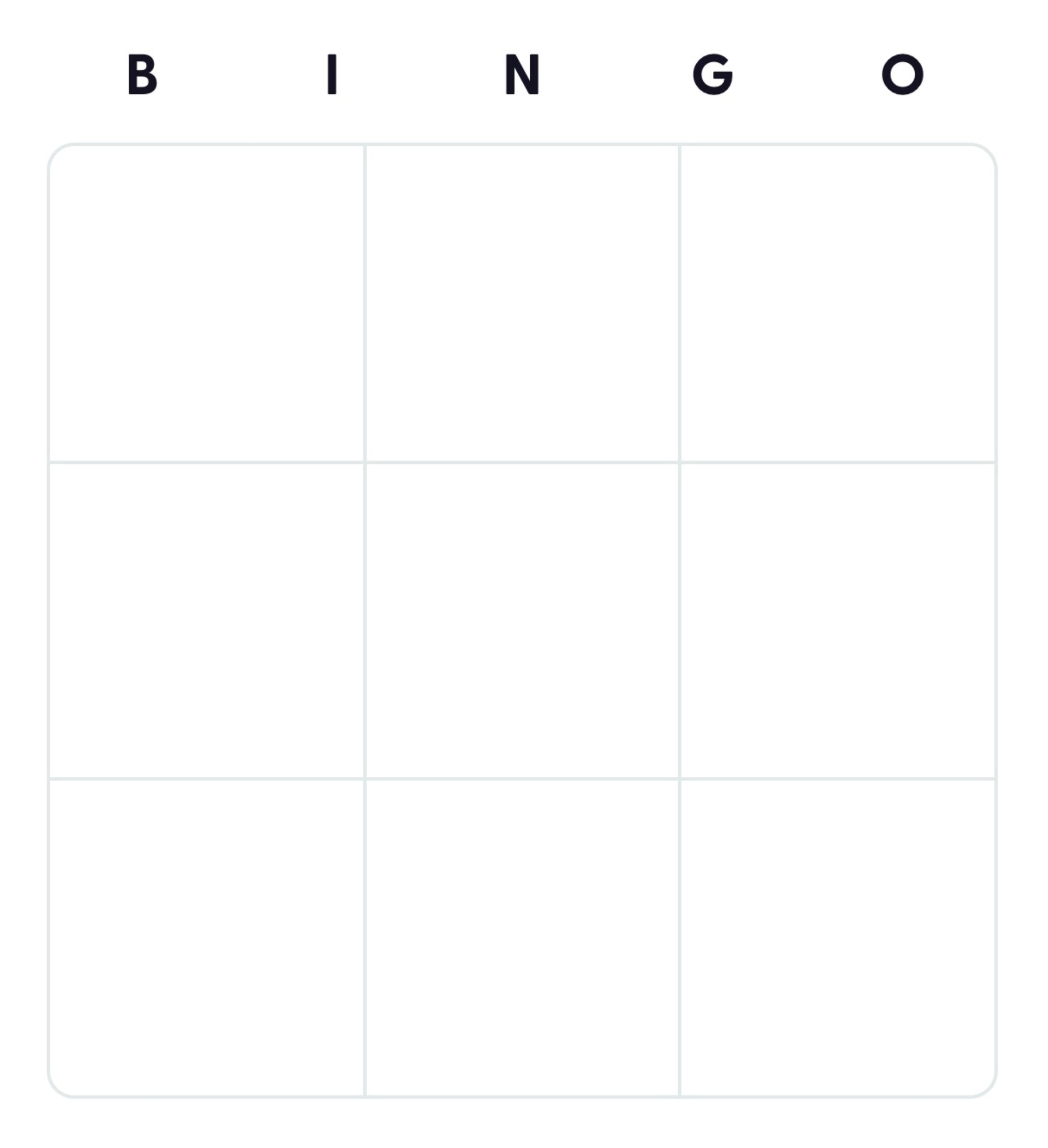 50 Free Printable Blank Bingo Card Templates Bingo Card Creator