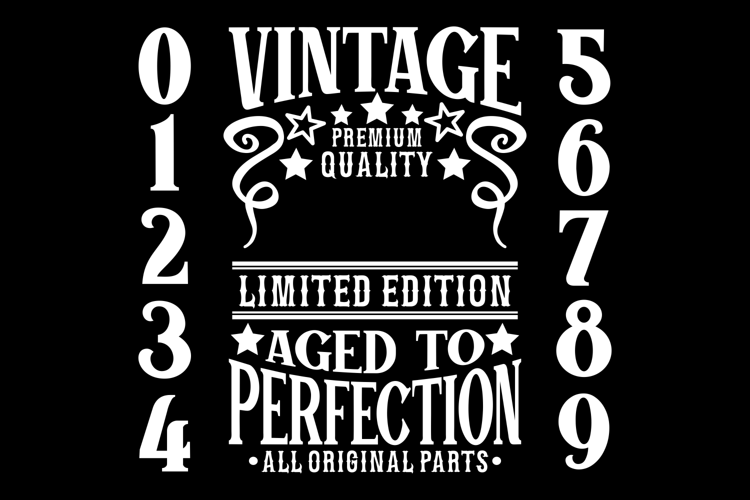50th Birthday Svg Aged To Perfection Vintage Svg By 