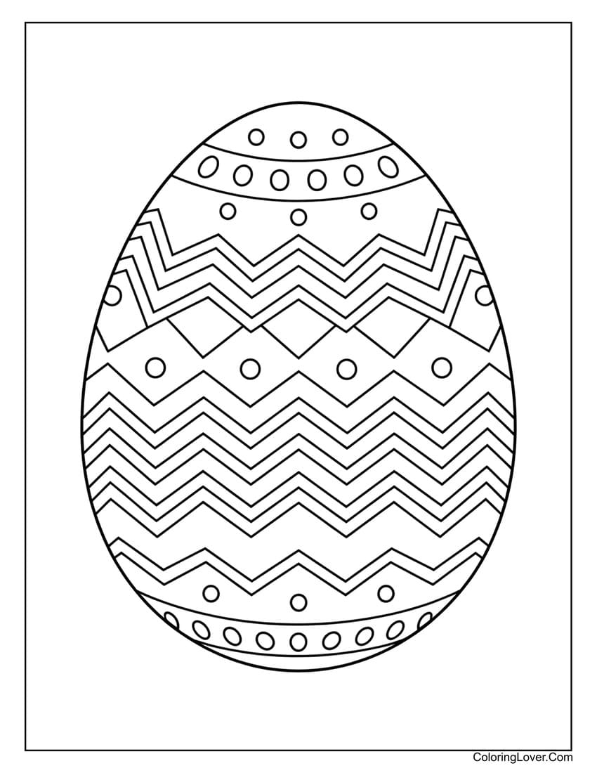 Free Printable Easter Egg Templates