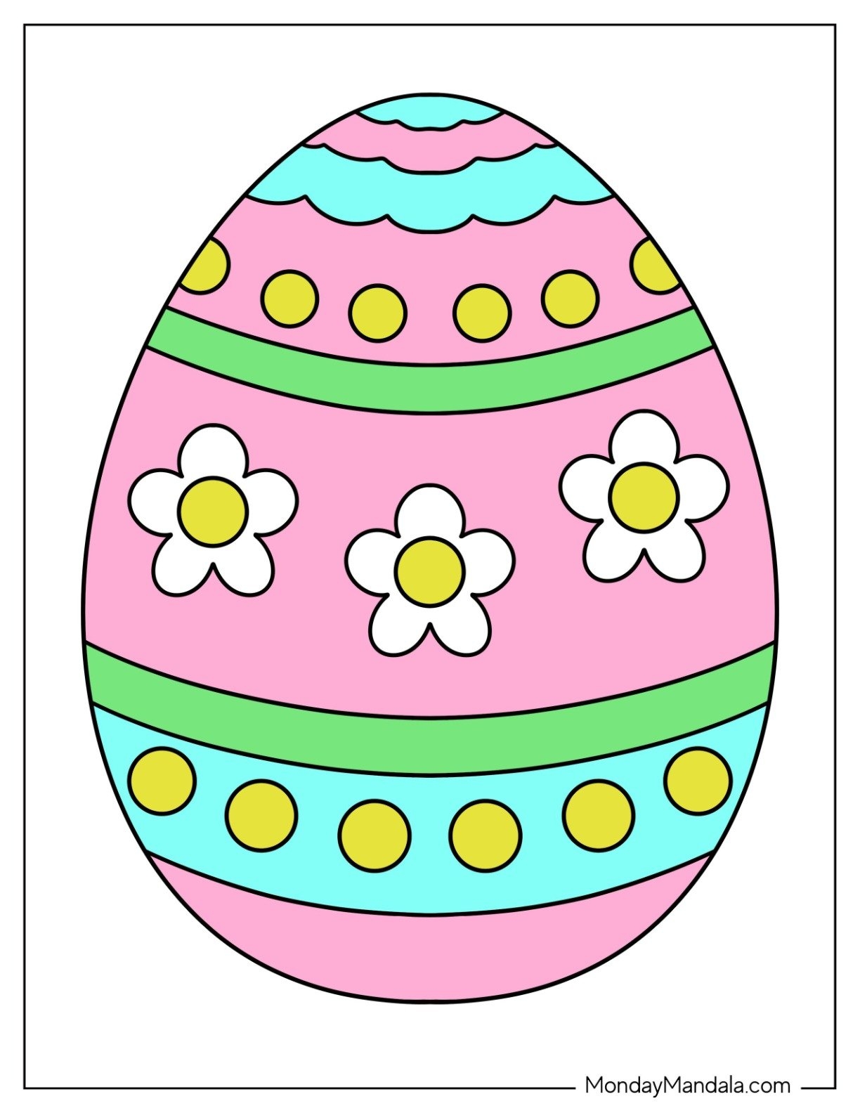 Free Egg Template Printable