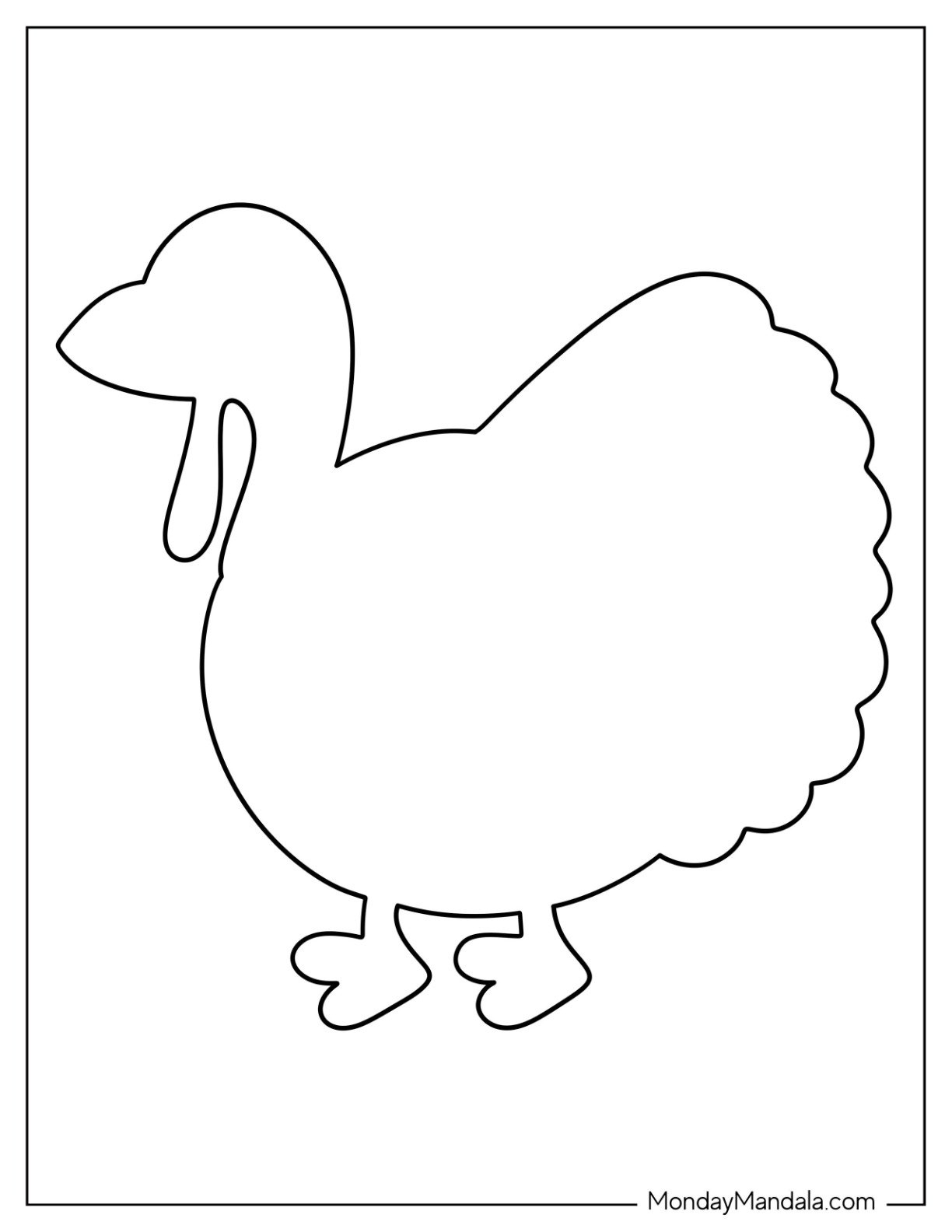 62 Turkey Templates Free PDF Printables 62 Turkey Templates Free PDF Printables