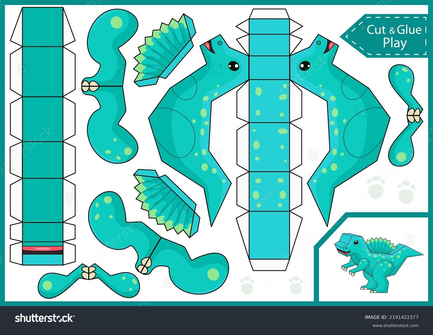 7 Thousand Animal Paper Craft Template Cut Royalty Free Images Stock Photos U0026 Pictures Shutterstock