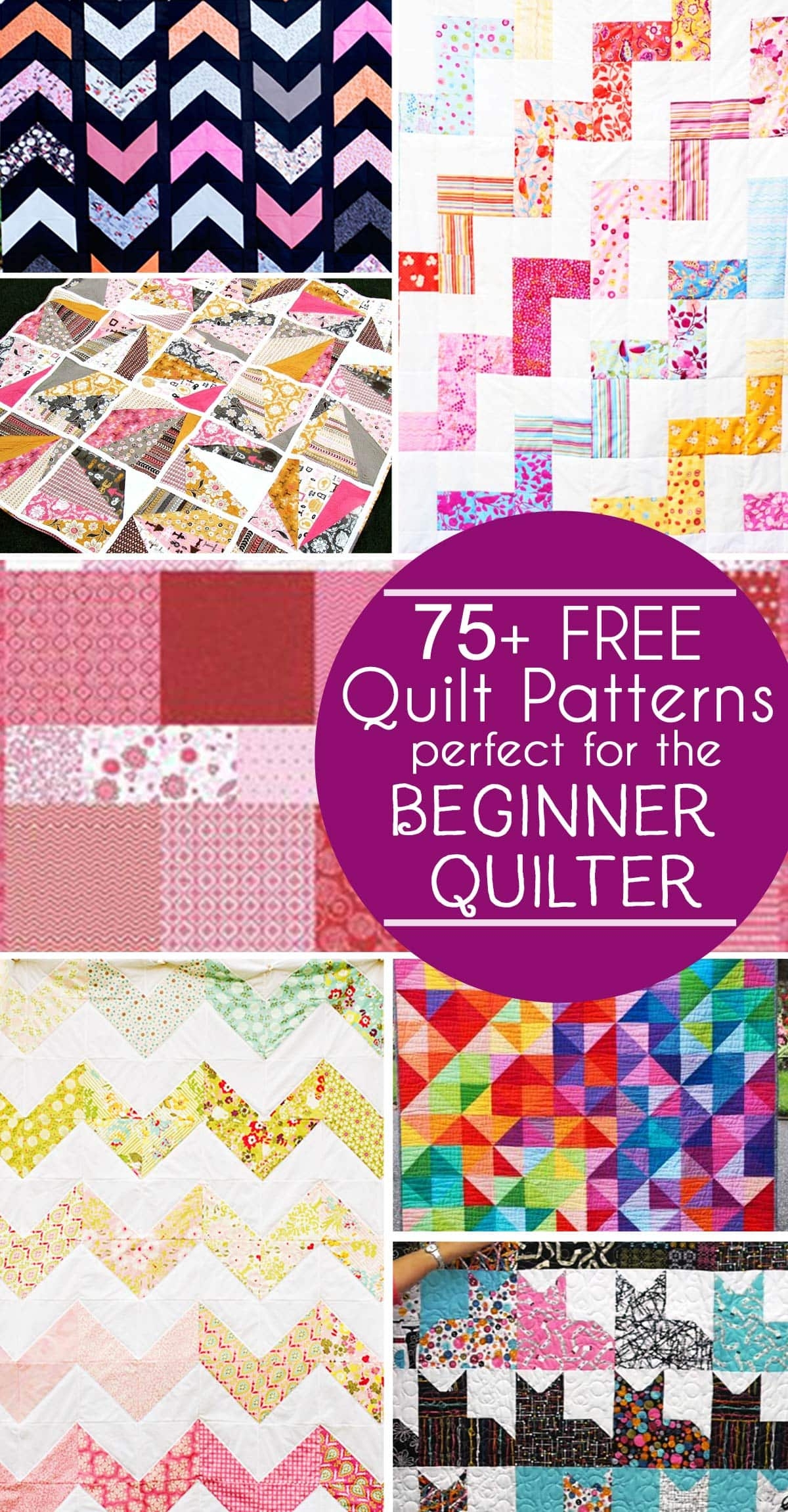75 Free Easy Quilt Patterns For Beginners Scattered Thoughts Of 