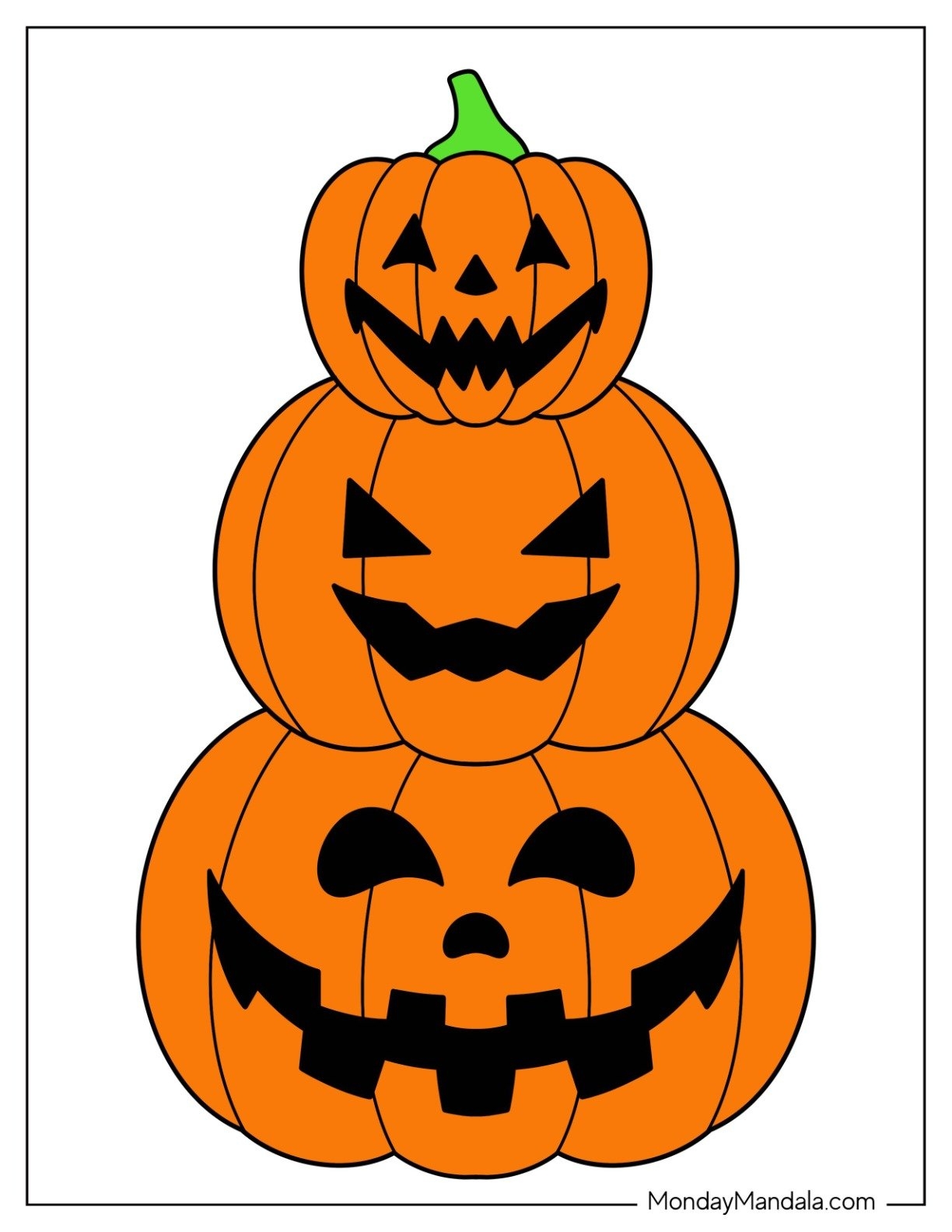 76 Pumpkin Templates Free PDF Printables 