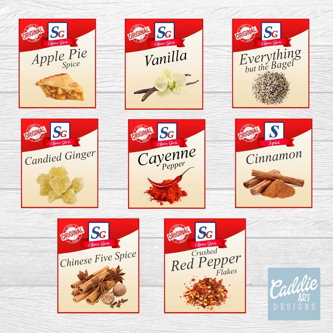 Template Free Printable Mccormick Spice Labels