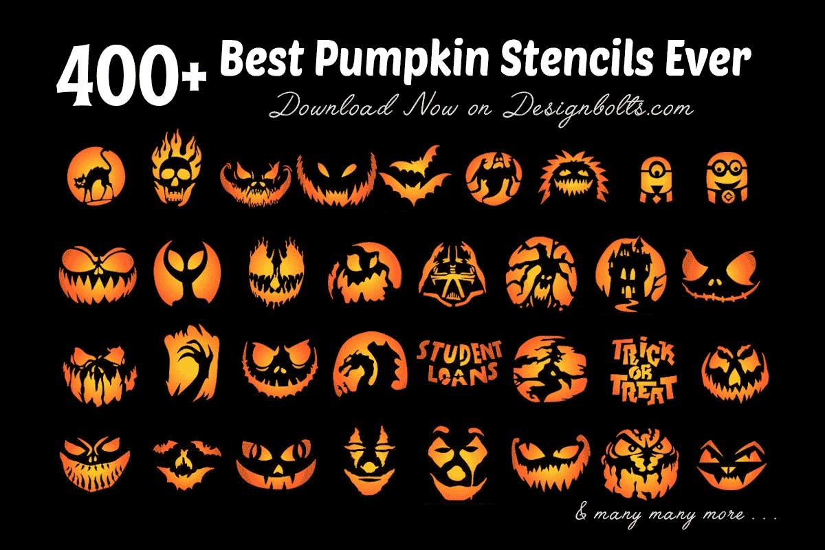 Free Printable Halloween Carving Pumpkin Template