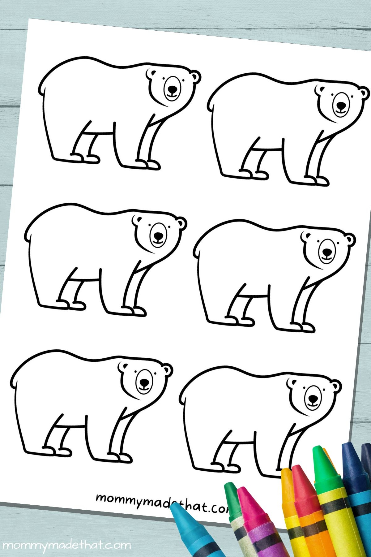 Free Printable Bear Template