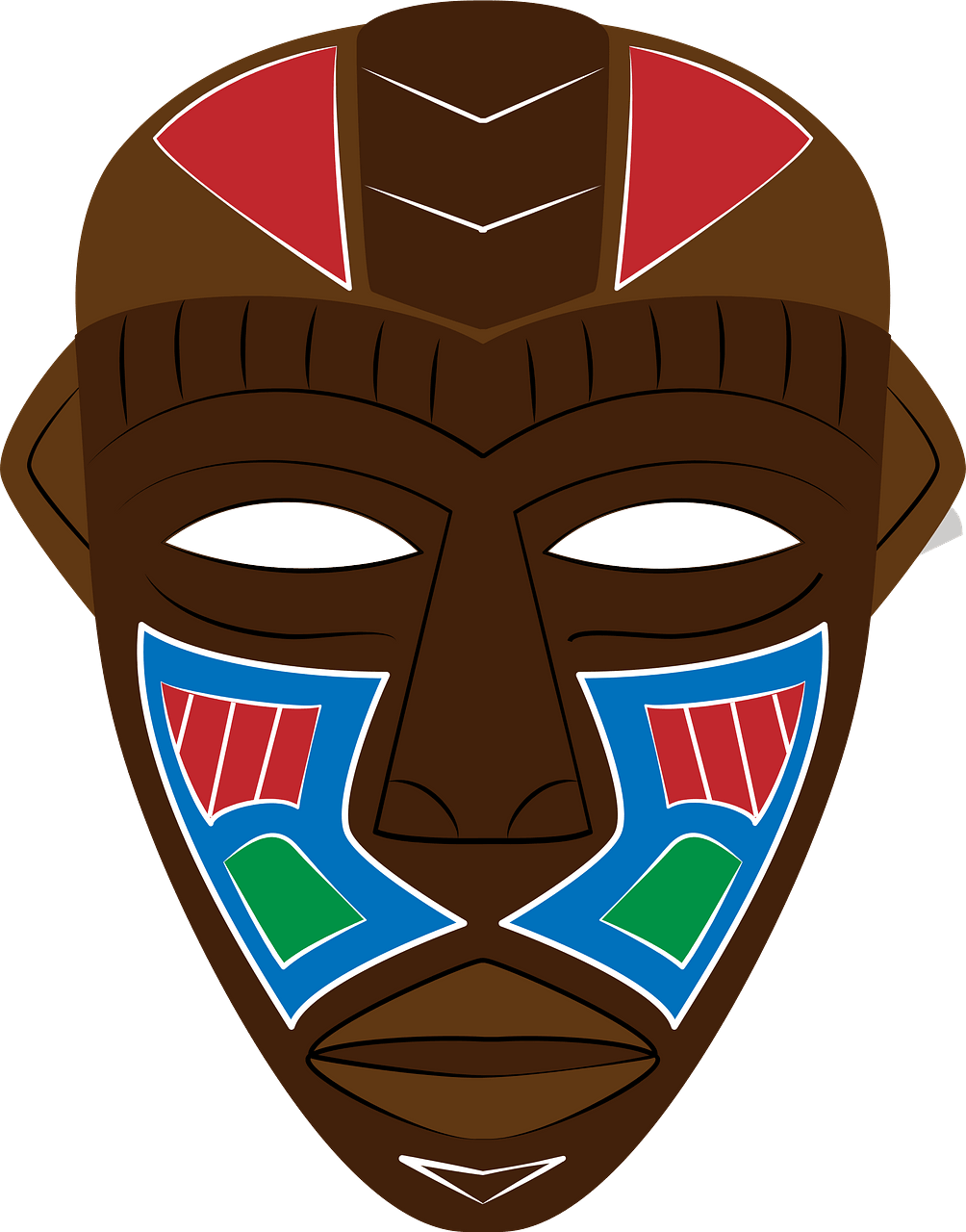 Free Printable African Mask Template