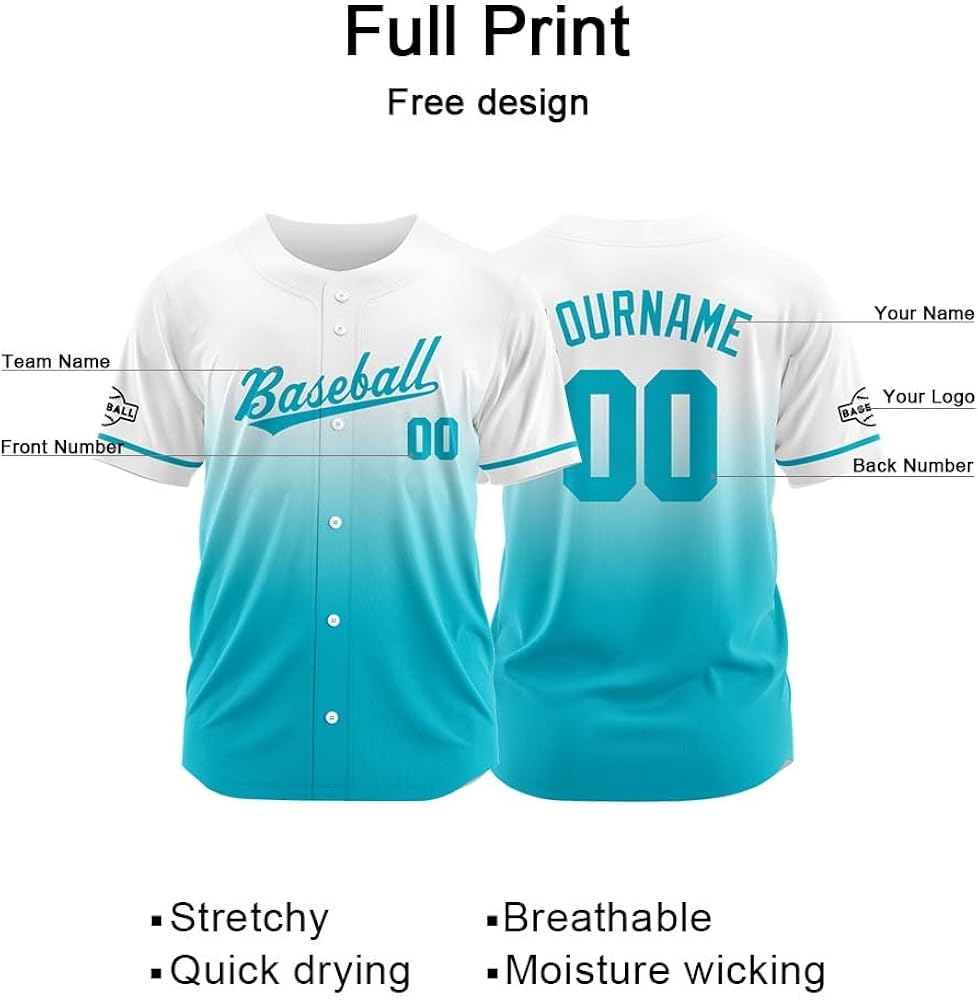 Free Printable Baseball Jersey Template