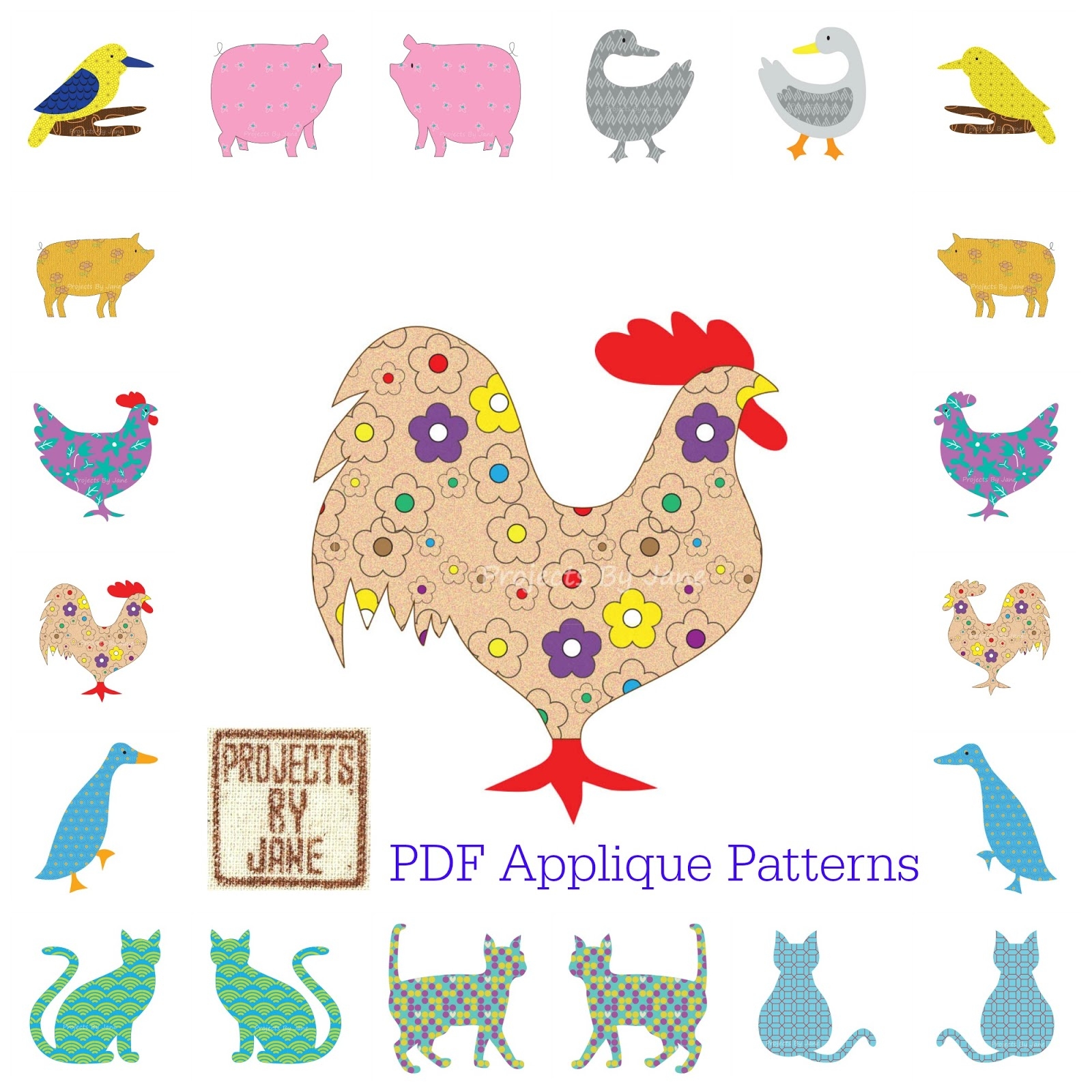 Free Printable Applique Templates