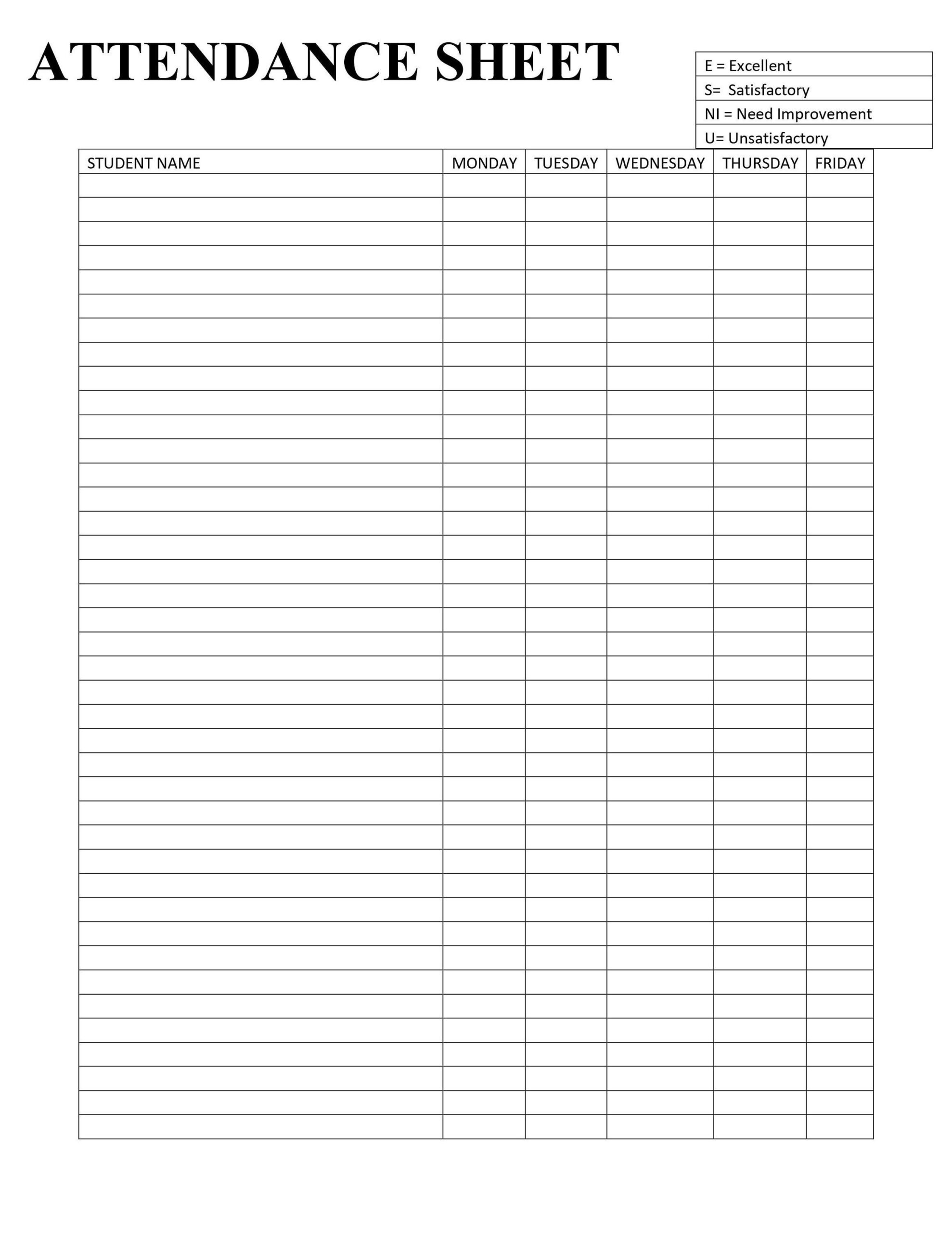 Attendance Sheet Printable Form Digital File Instant Download Editable Etsy Australia Attendance Sheet Printable Form Digital File Instant Download Editable Etsy Australia