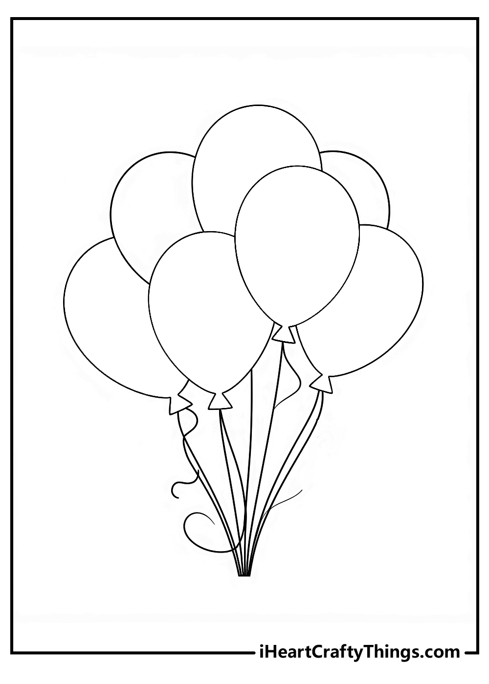 Balloons Coloring Pages 100 Free Printables 
