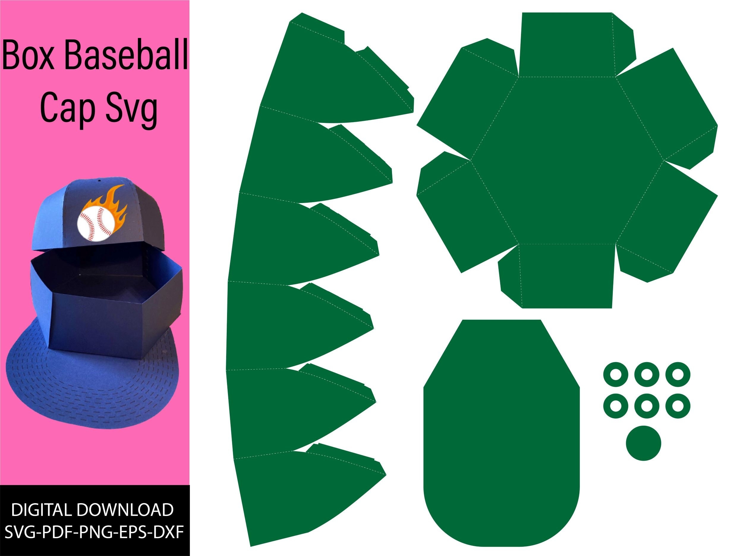 Baseball Cap Box Svg Baseball Cap Template Printable Gift Box Svg Baseball Cap Svg Cricut Silhouette Dxf Baseball Cap Box Svg Baseball Cap Template Printable Gift Box Svg Baseball Cap Svg Cricut Silhouette Dxf