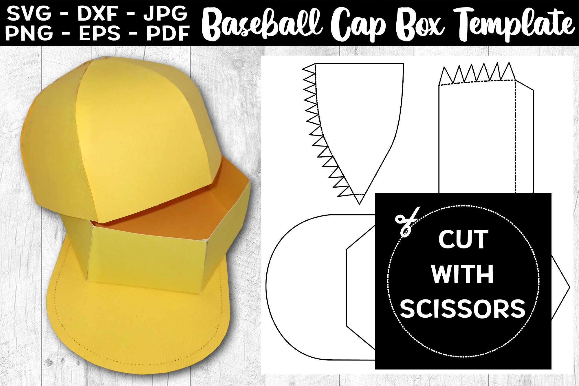 Baseball Hat Template Clearance
