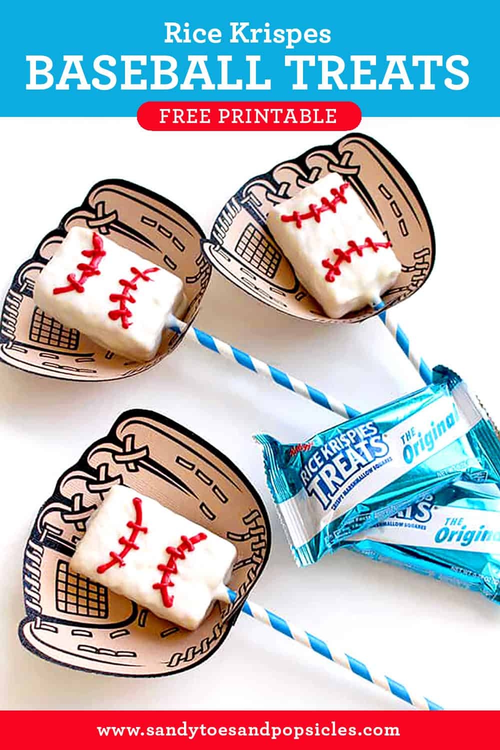 Baseball Rice Krispies Treats Tutorial With FREE Printable Baseball Glove Popsicle Blog Baseball Rice Krispies Treats Tutorial With FREE Printable Baseball Glove Popsicle Blog